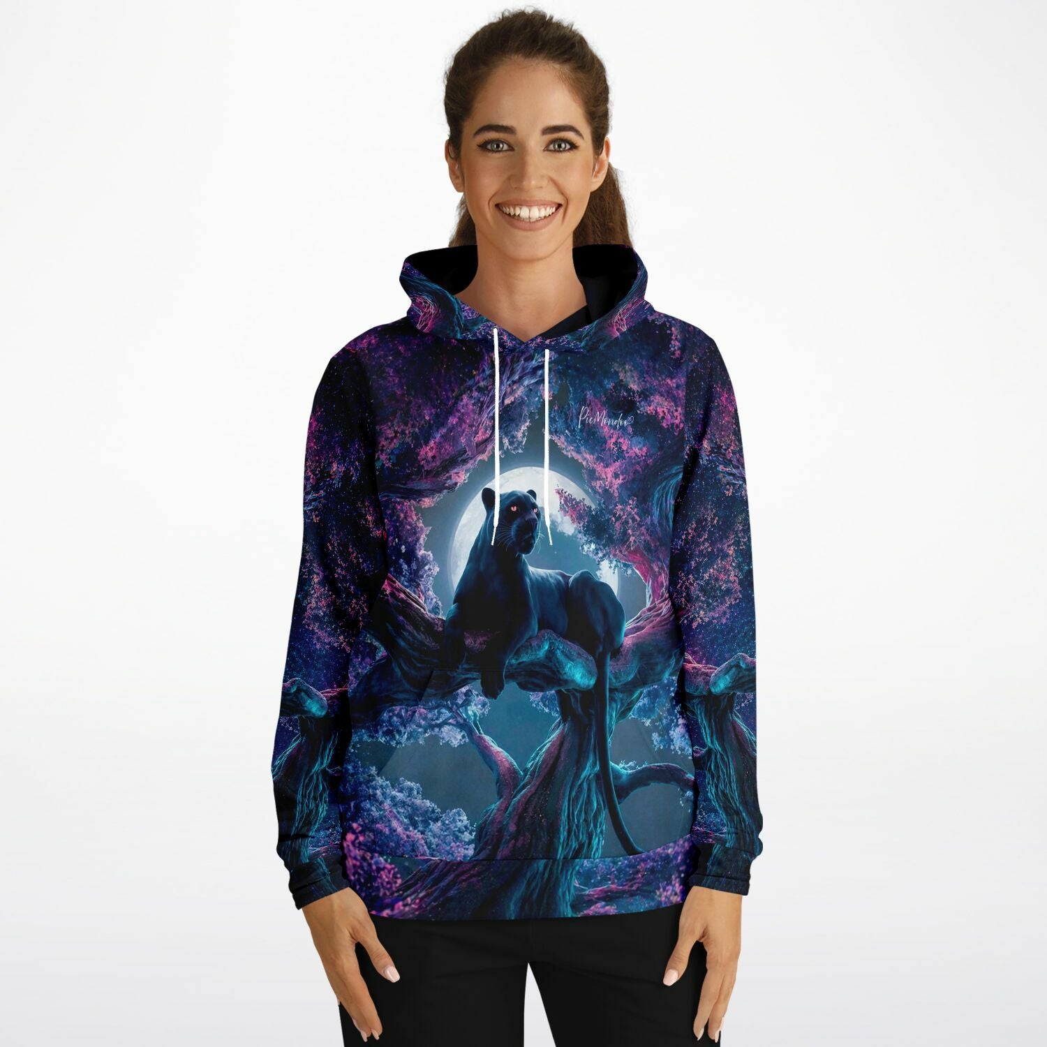 Dreamer Hoodie - Black Panther Kirschblütentraum
