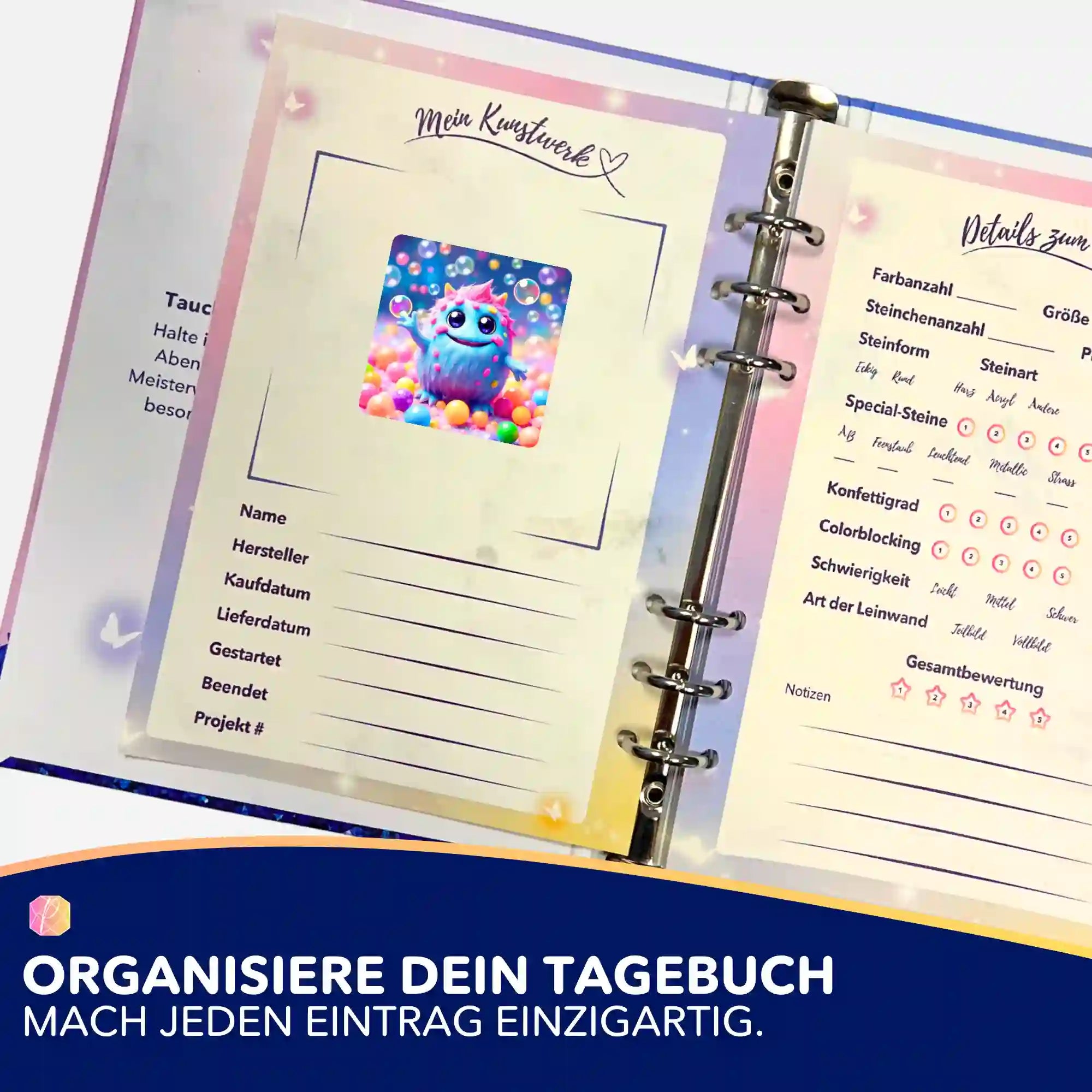 Aufkleber 5er-Set - Moni Live Verkauf - Muffti