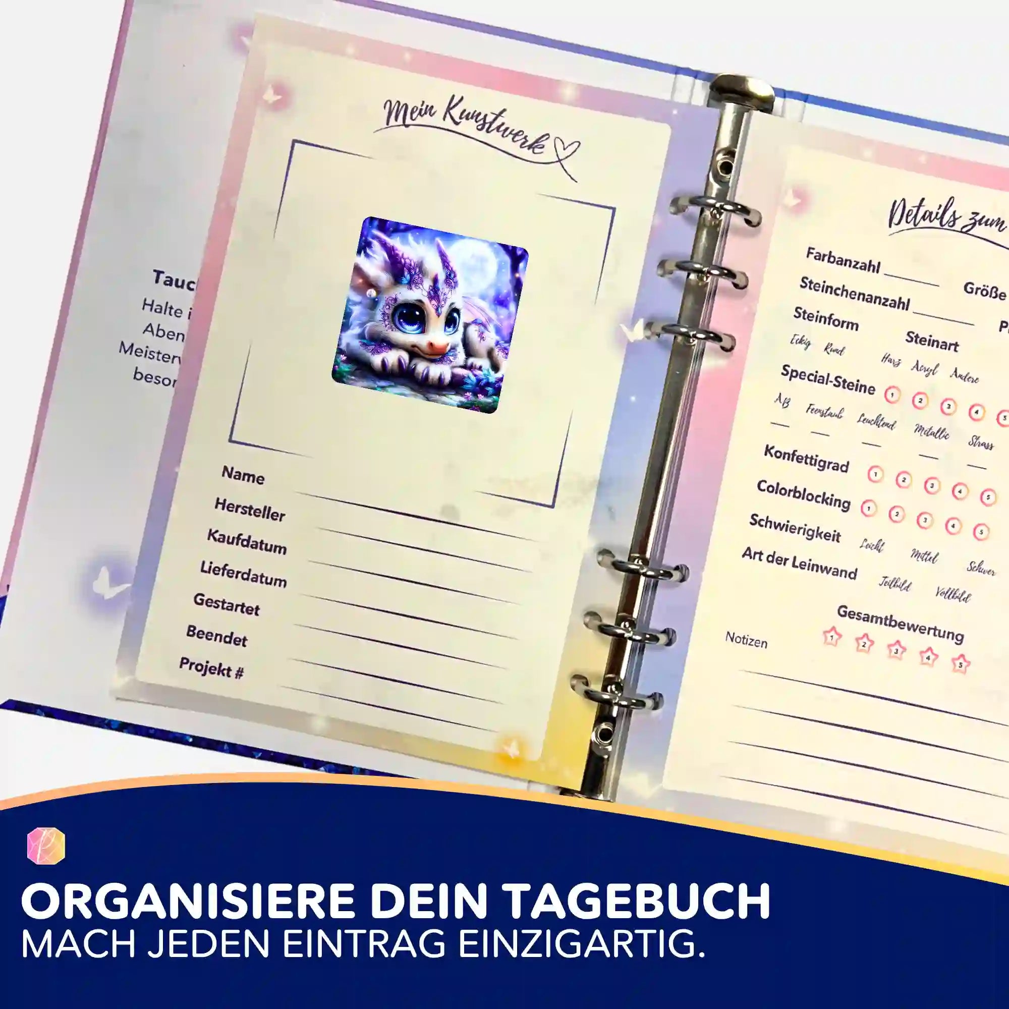 Aufkleber 5er-Set - Lunaris "Limited Edition"