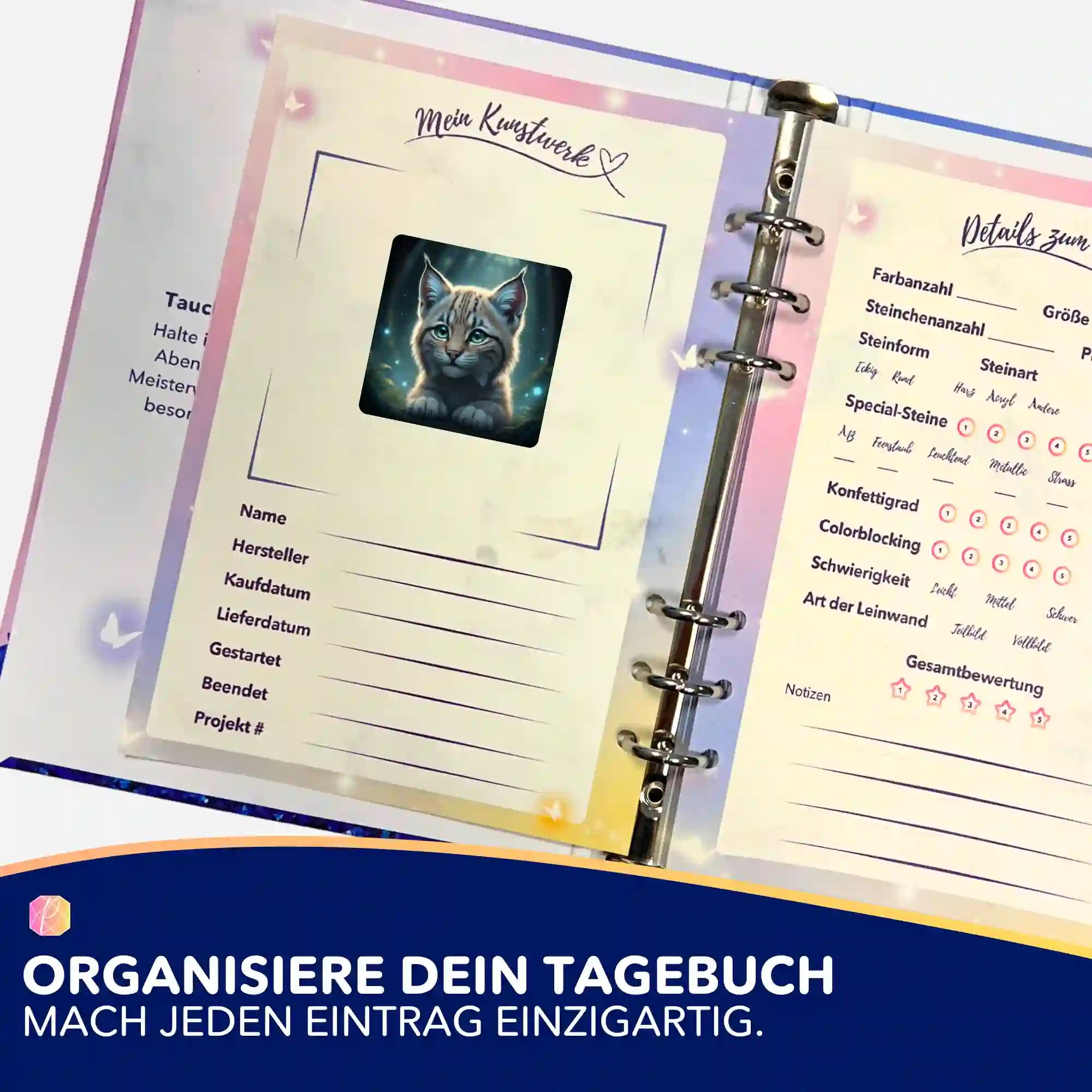 Aufkleber 5er-Set - Seele des Waldes