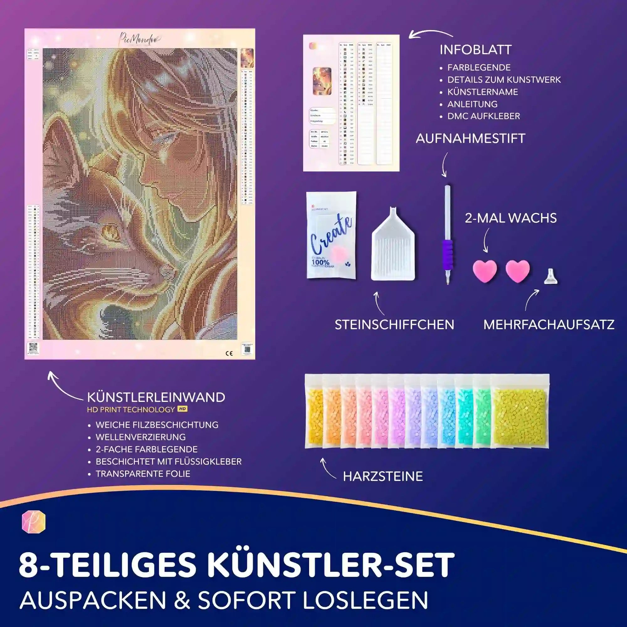 Diamond Painting - Bedingungsloses Vertrauen