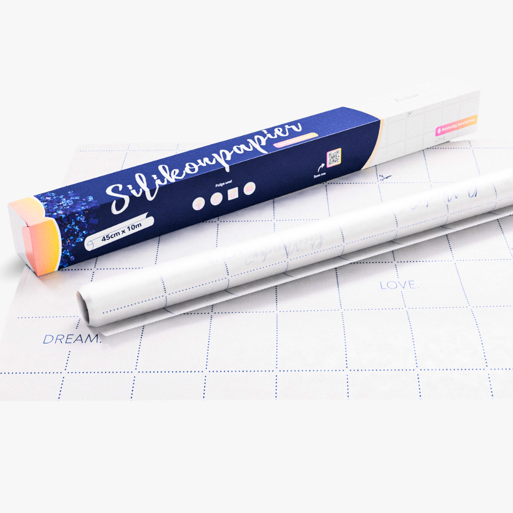 Diamond Painting Silikonpapierrolle mit 5x5cm Raster