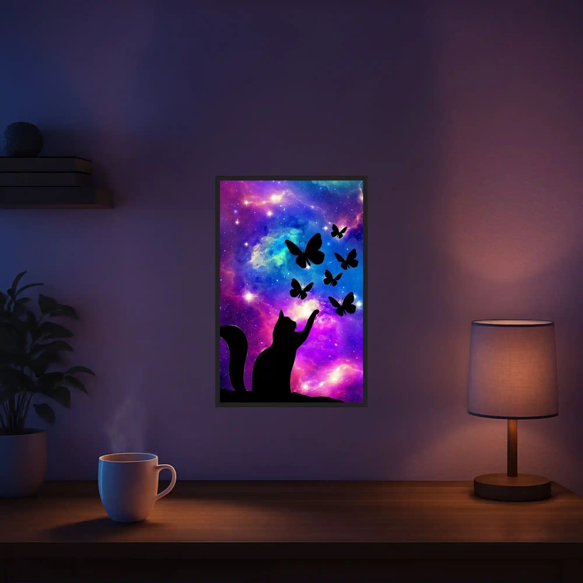 Diamond Painting Leuchtbild Special - Touch the Butterflies