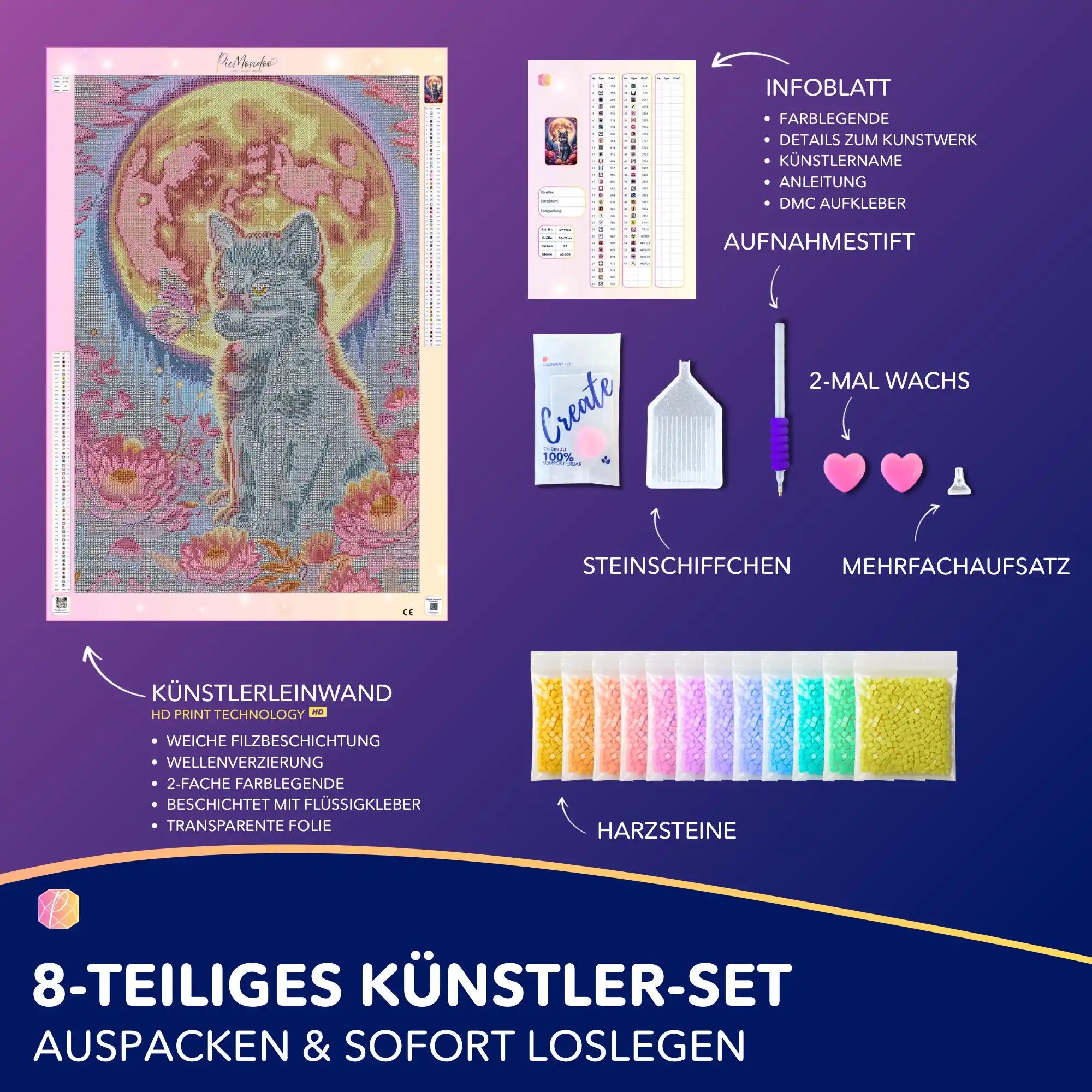 Diamond Painting - Zwischen Traum und Erwachen