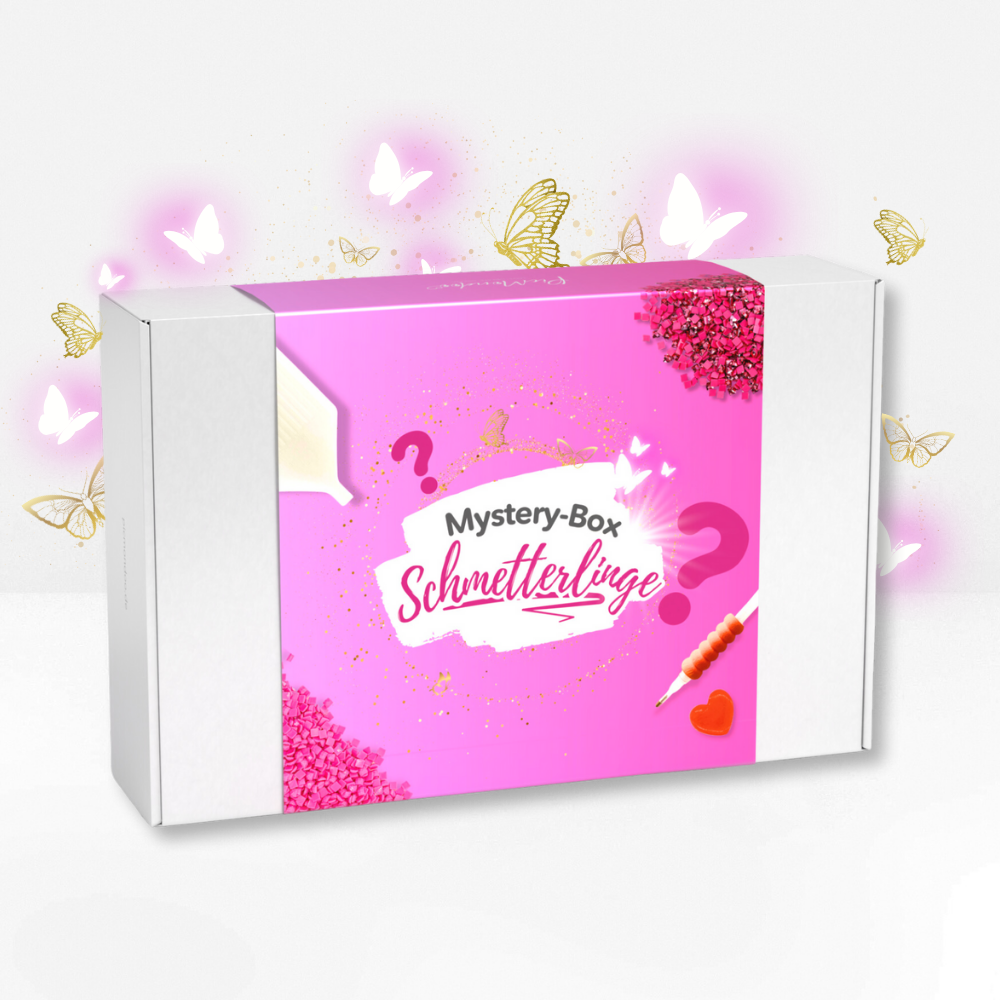 Diamond Painting Mystery-Box "Schmetterlinge" (#1)
