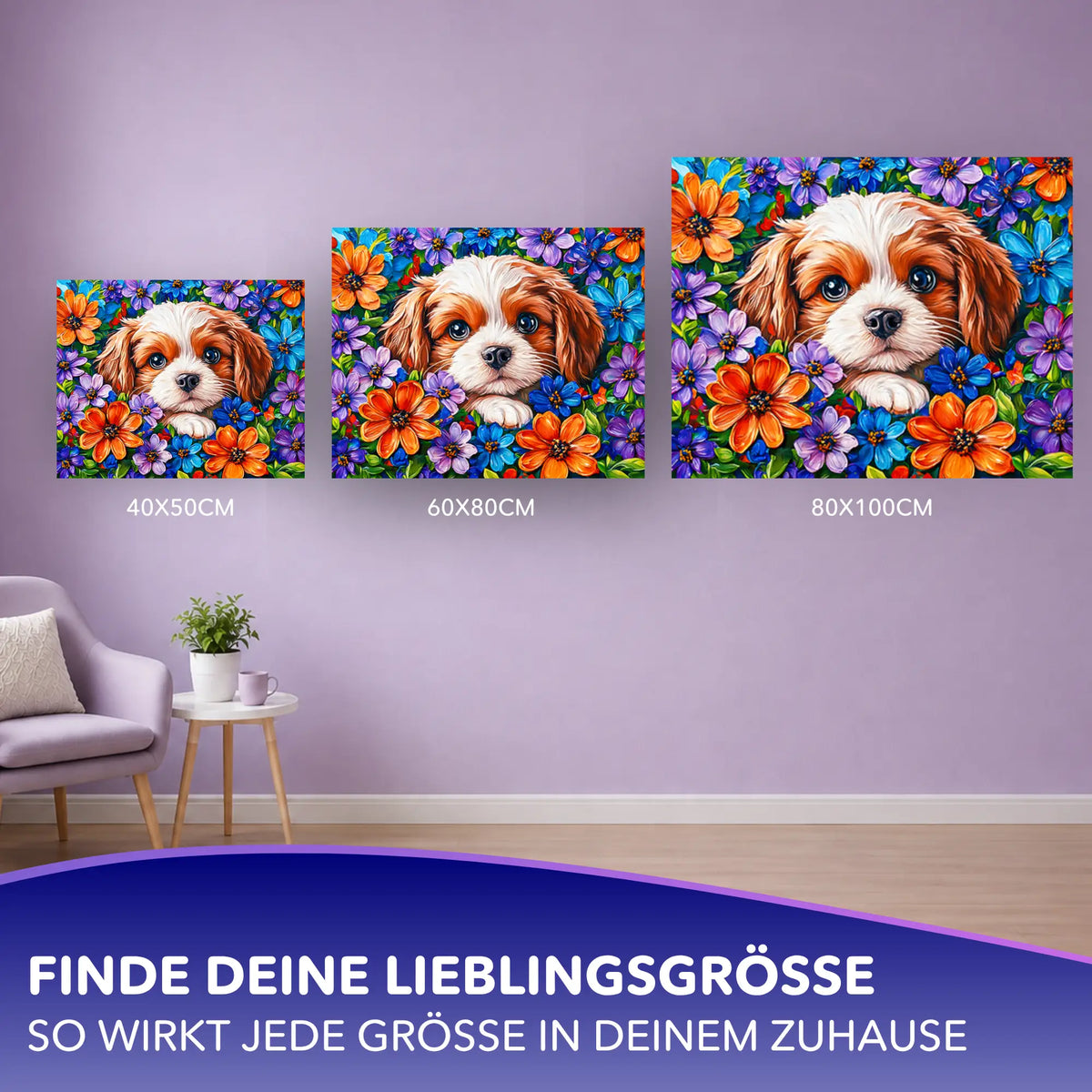 Malen nach Zahlen - Ein Blick zum Verlieben