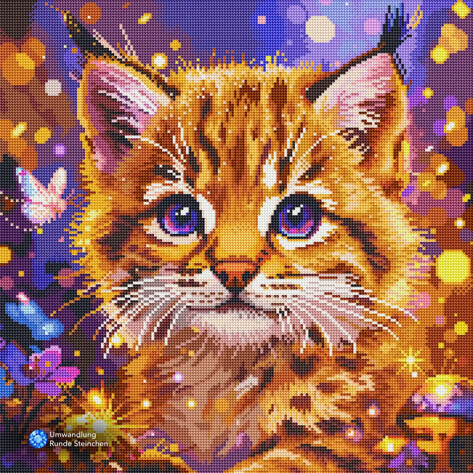 Diamond Painting - Blick der Wahrheit „Rund“
