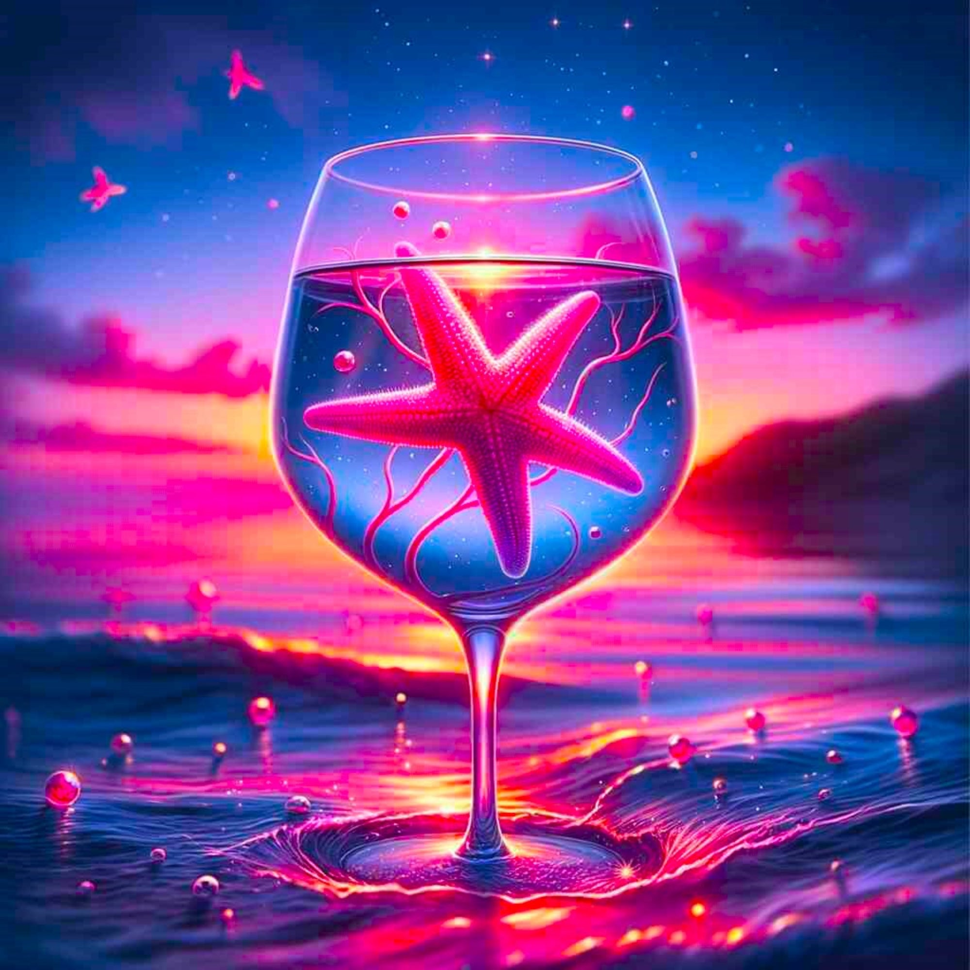 Diamond Painting - Seesternzauber