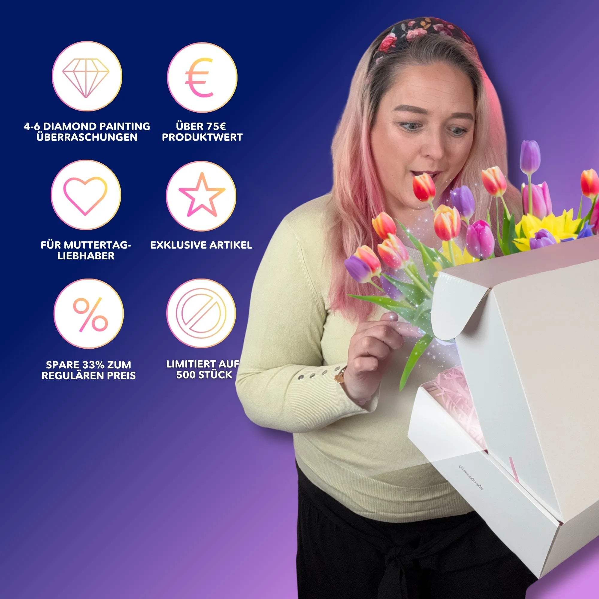 Diamond Painting Mystery-Box "Mother´s Day Edition" (#2)