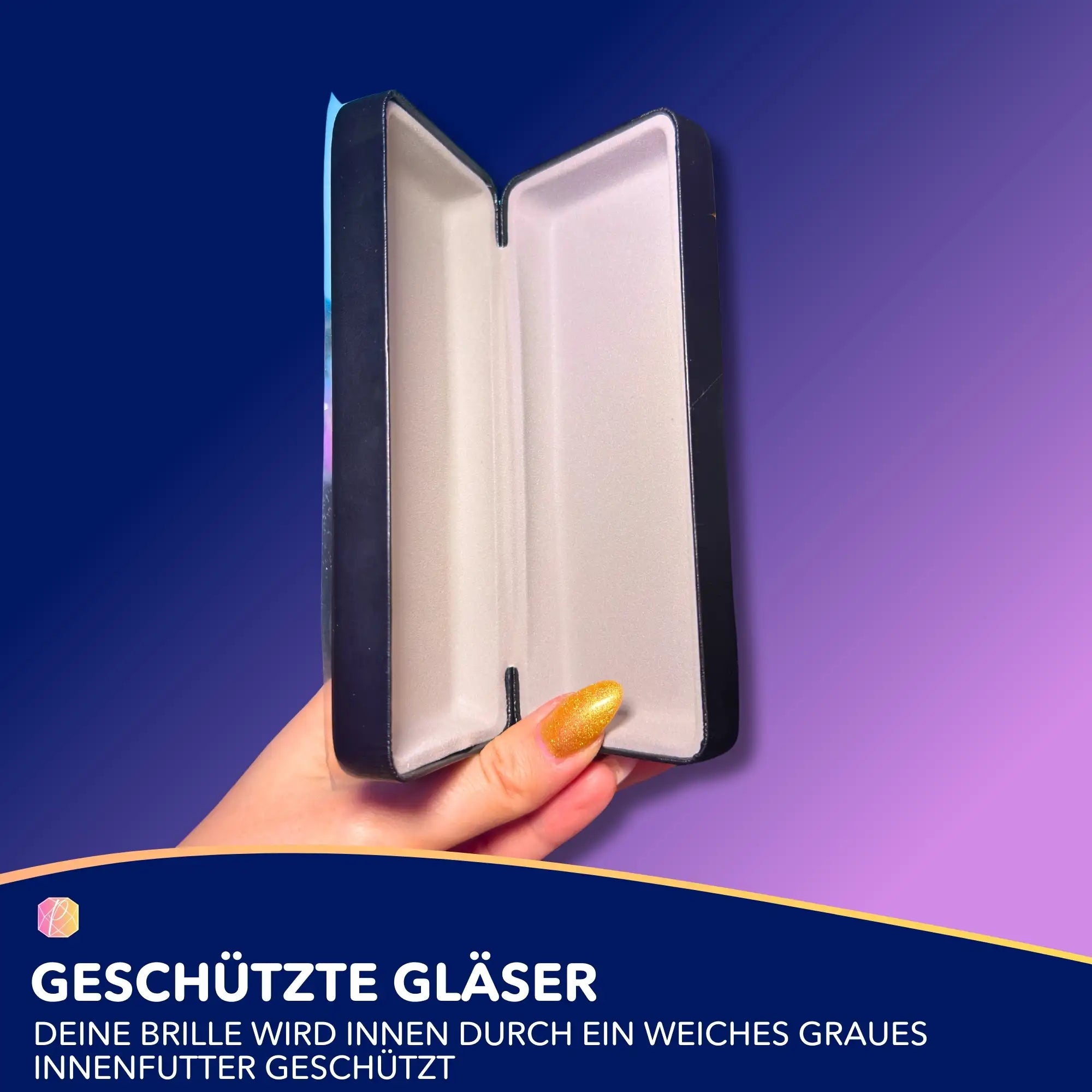 Diamond Painting Brillenetui Herz