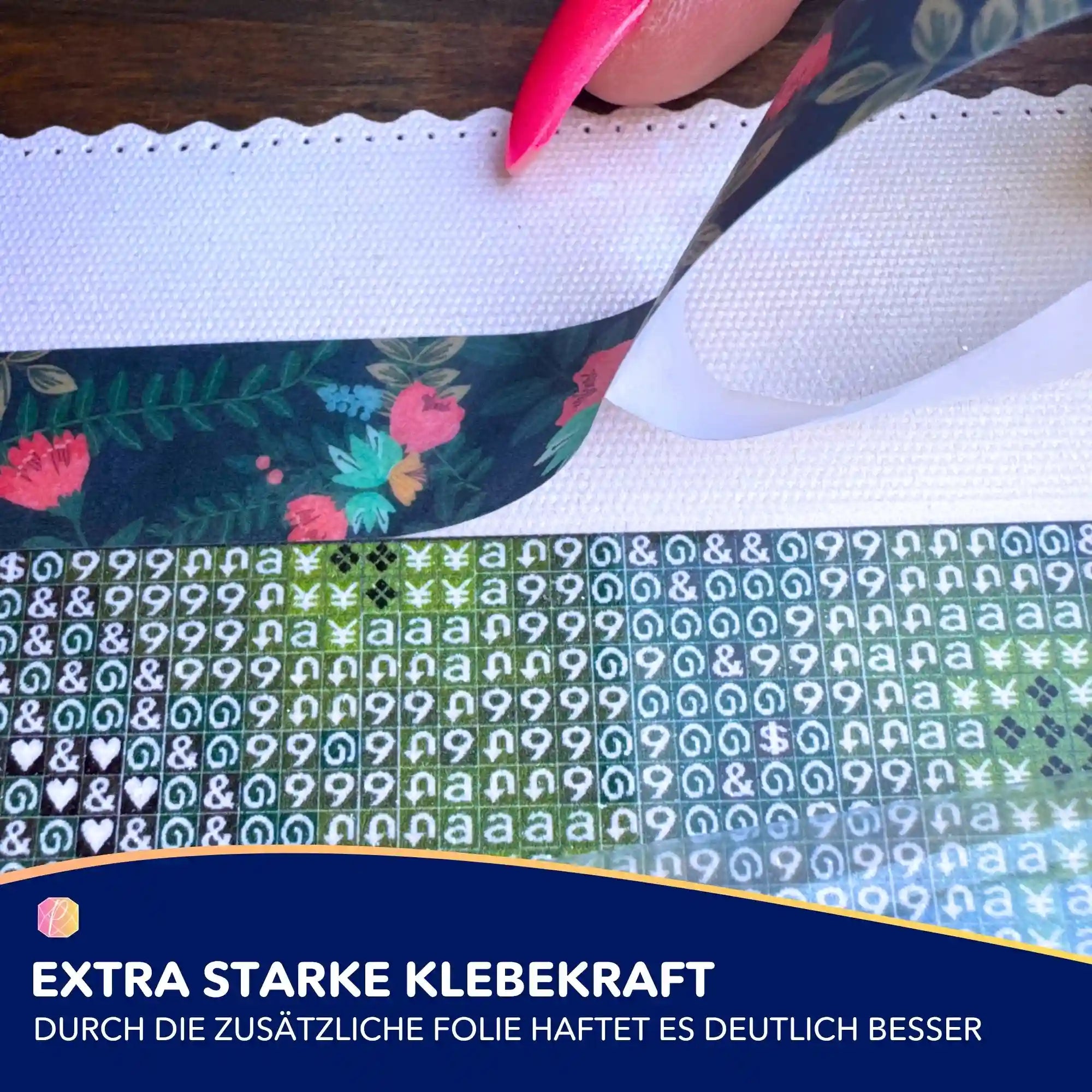 Klebeband für Diamond Painting - Blumen