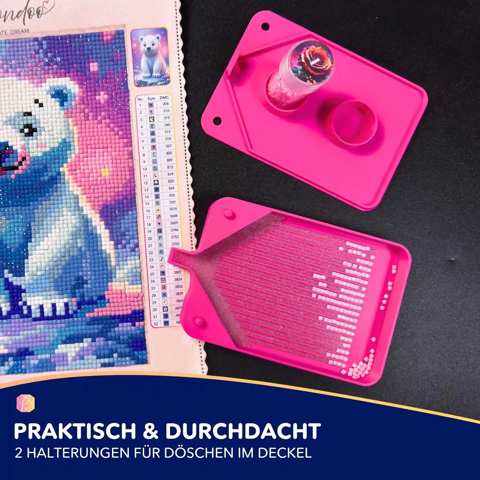 3D kleines Glitzer Schiffchen "Limited Edition"