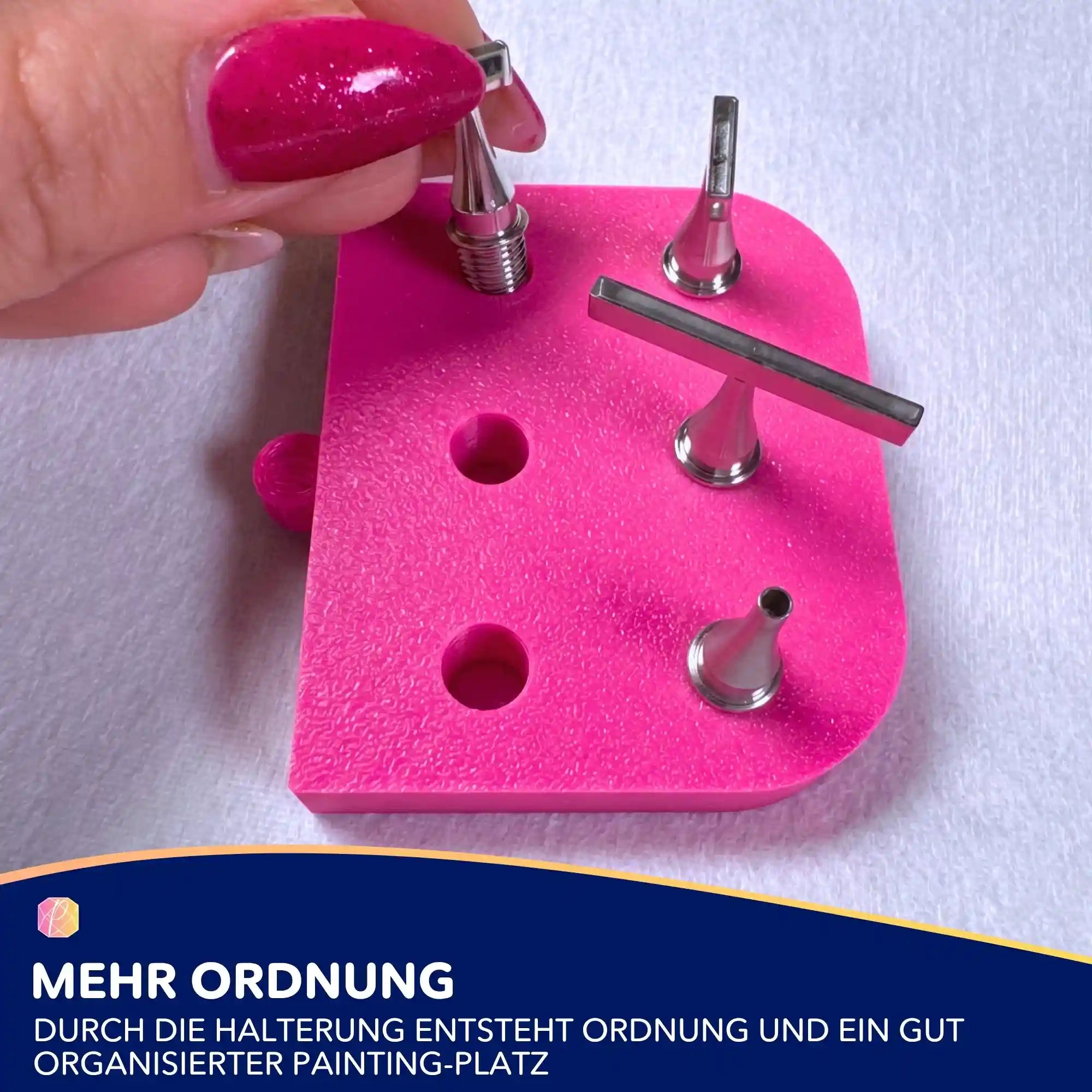 Halterung für drehbare Aufsätze