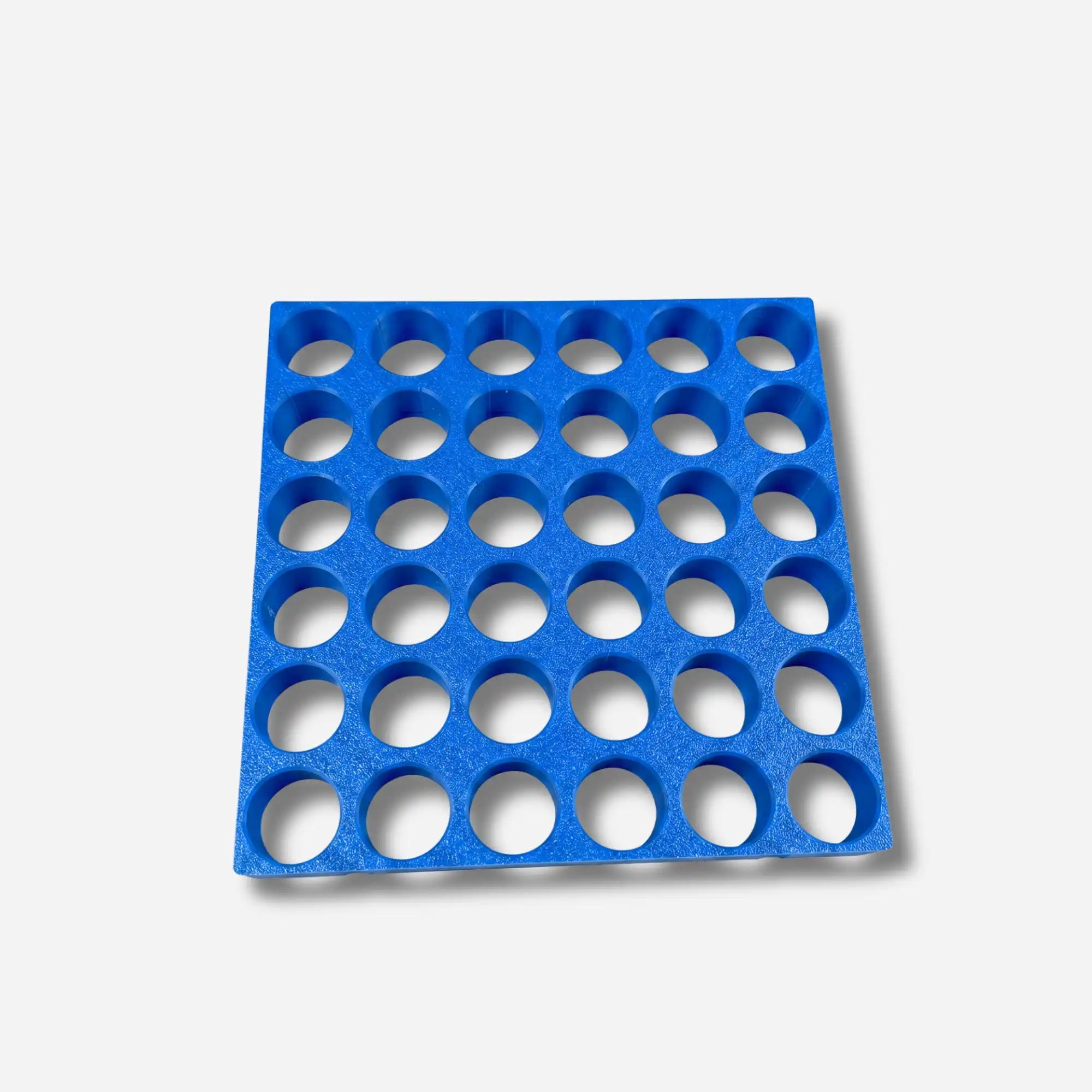 Blaue 3D-gedruckte Döschenwand zur praktischen Aufbewahrung von Steinchen für Diamond Painting Zubehör