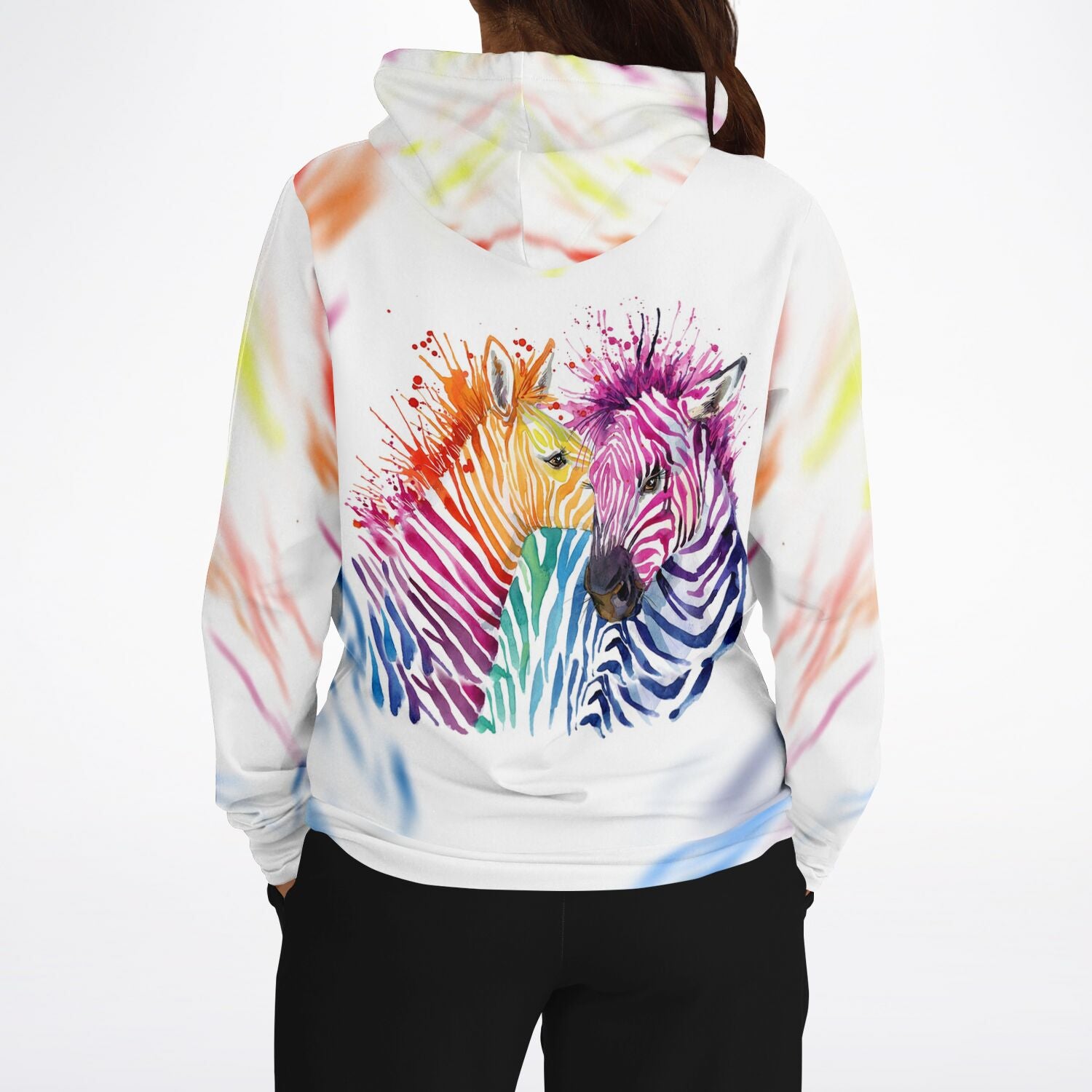 Dreamer Hoodie - Bunte Zebras