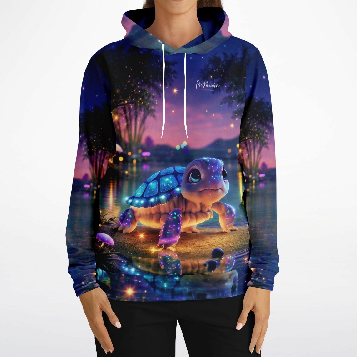 Dreamer Hoodie - Leuchtbild Special - Sparkling Turtle