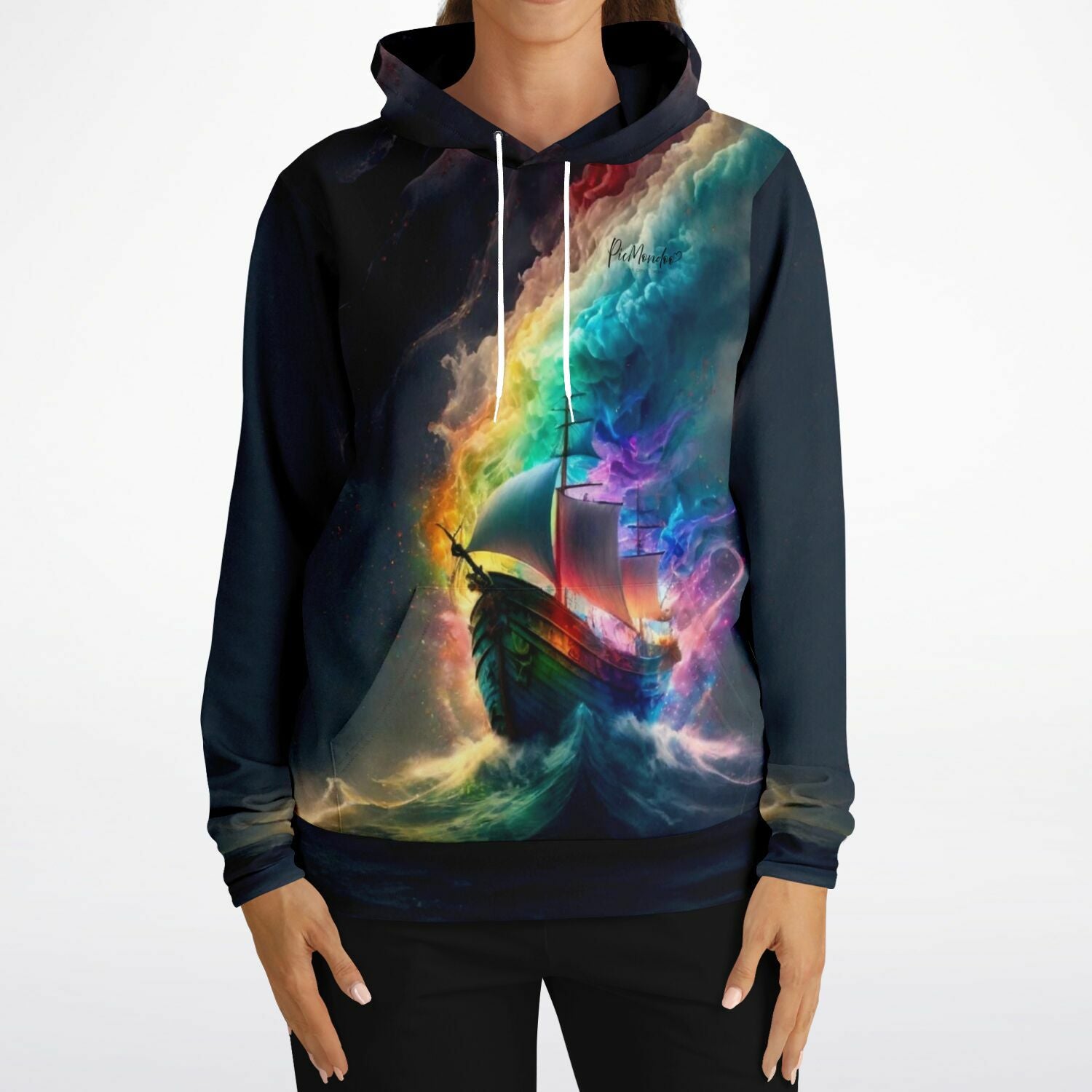 Dreamer Hoodie - Multi Special - Schiff im bunten Meer