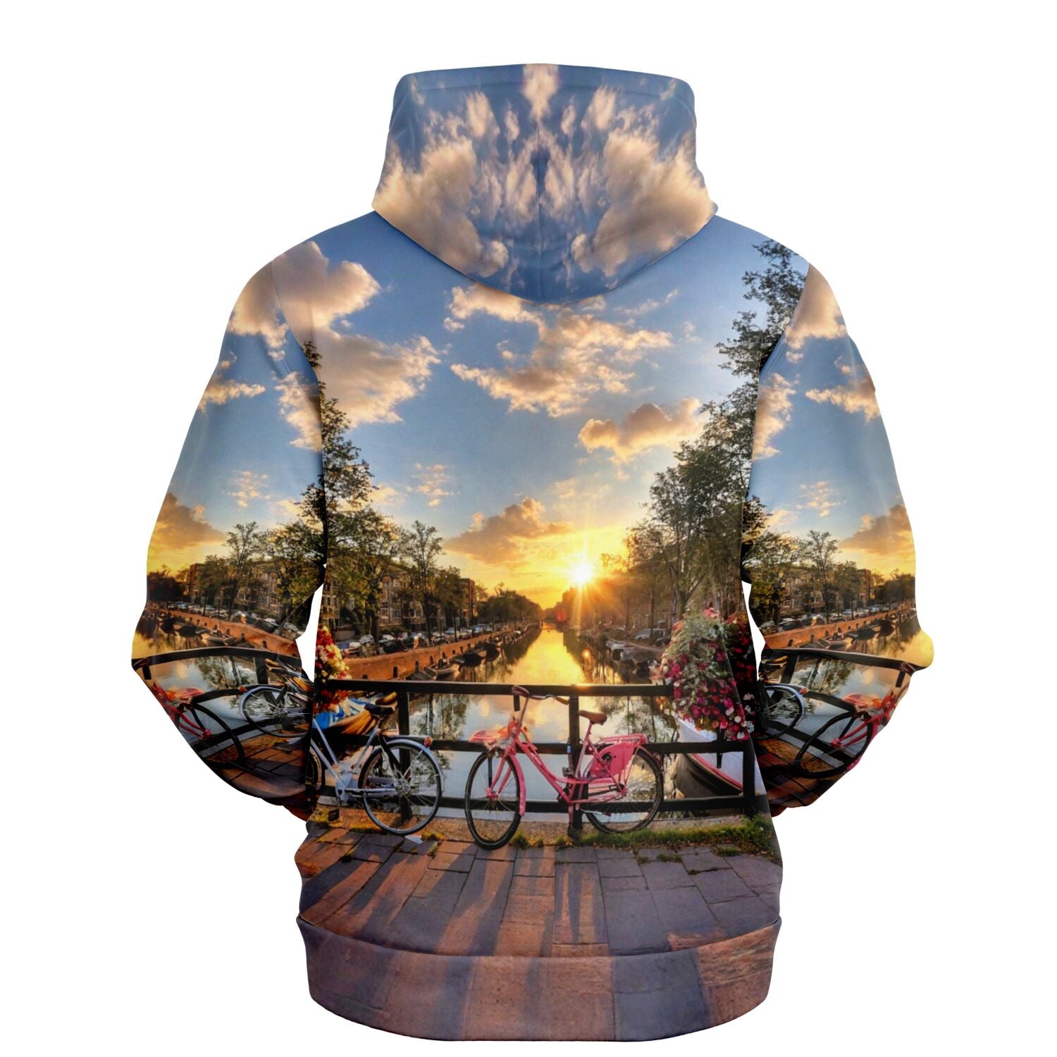 Dreamer Hoodie - Sonnenuntergang in Amsterdam