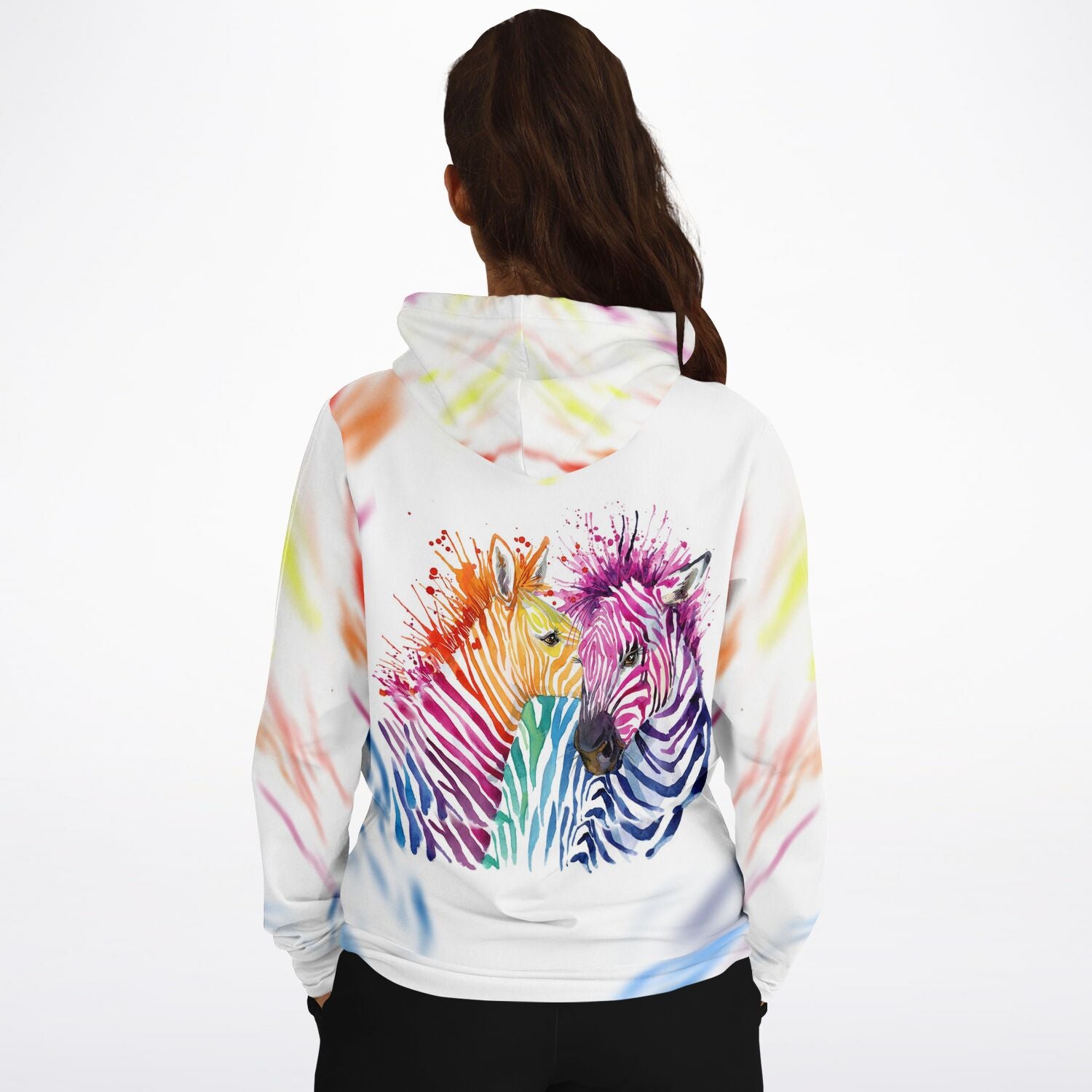 Dreamer Hoodie - Bunte Zebras