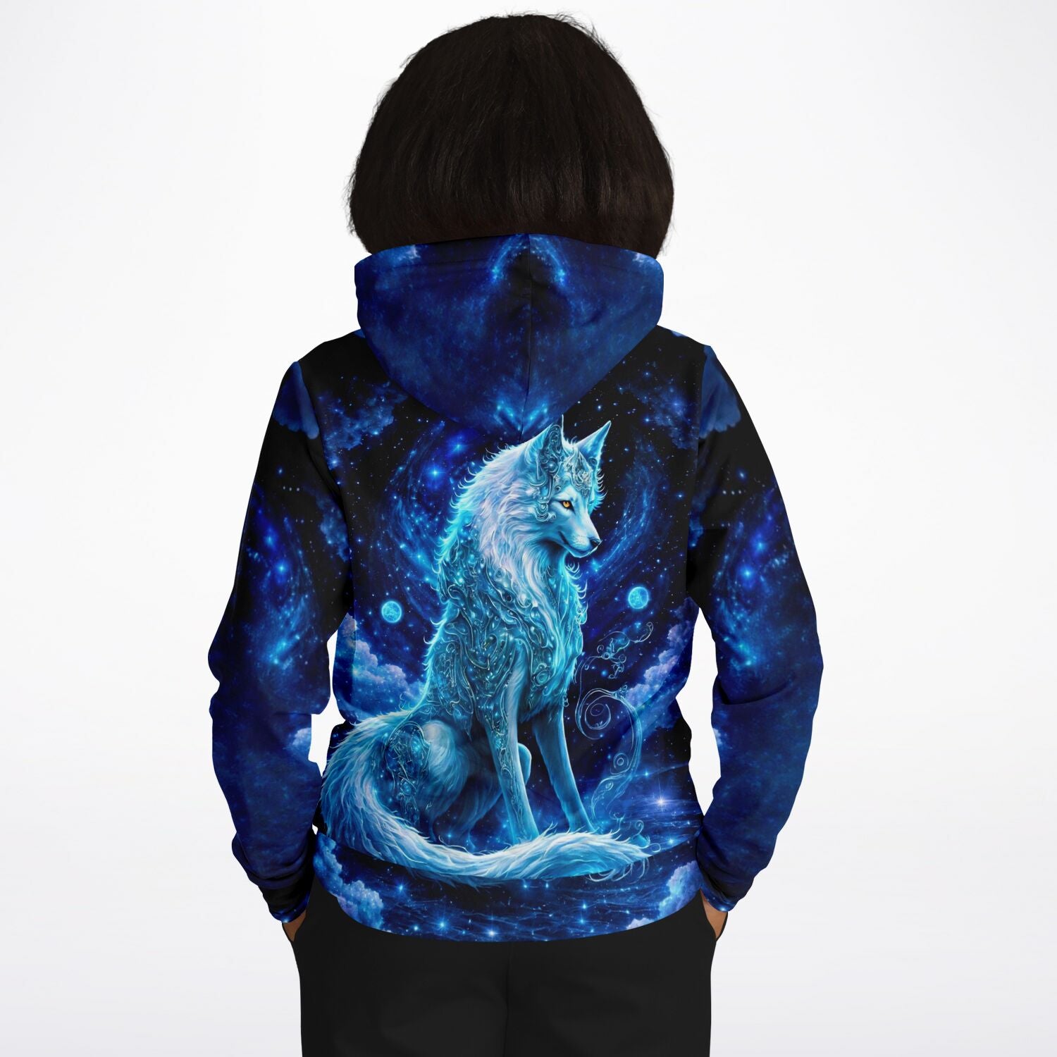 Dreamer Hoodie - Leuchtbild Special - Verzauberter Wolf