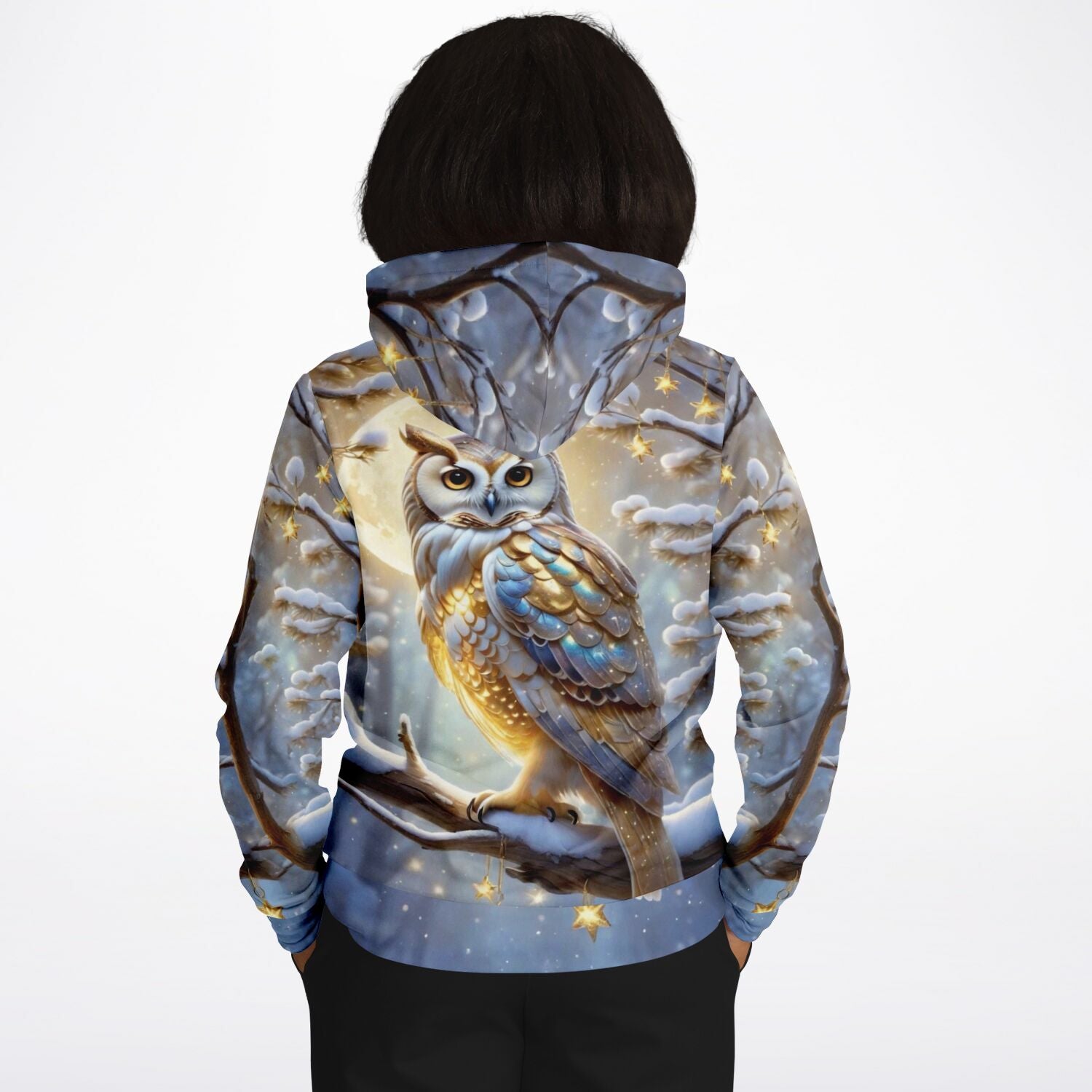 Dreamer Hoodie - Goldene Schneeeule
