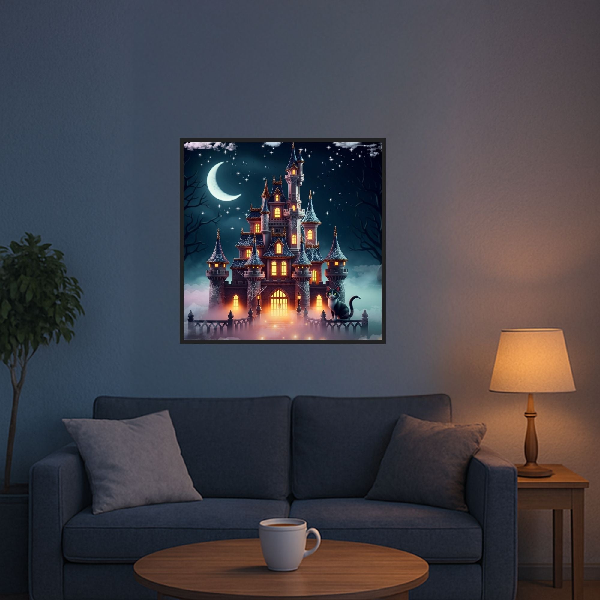 Diamond Painting - Nachtschloss