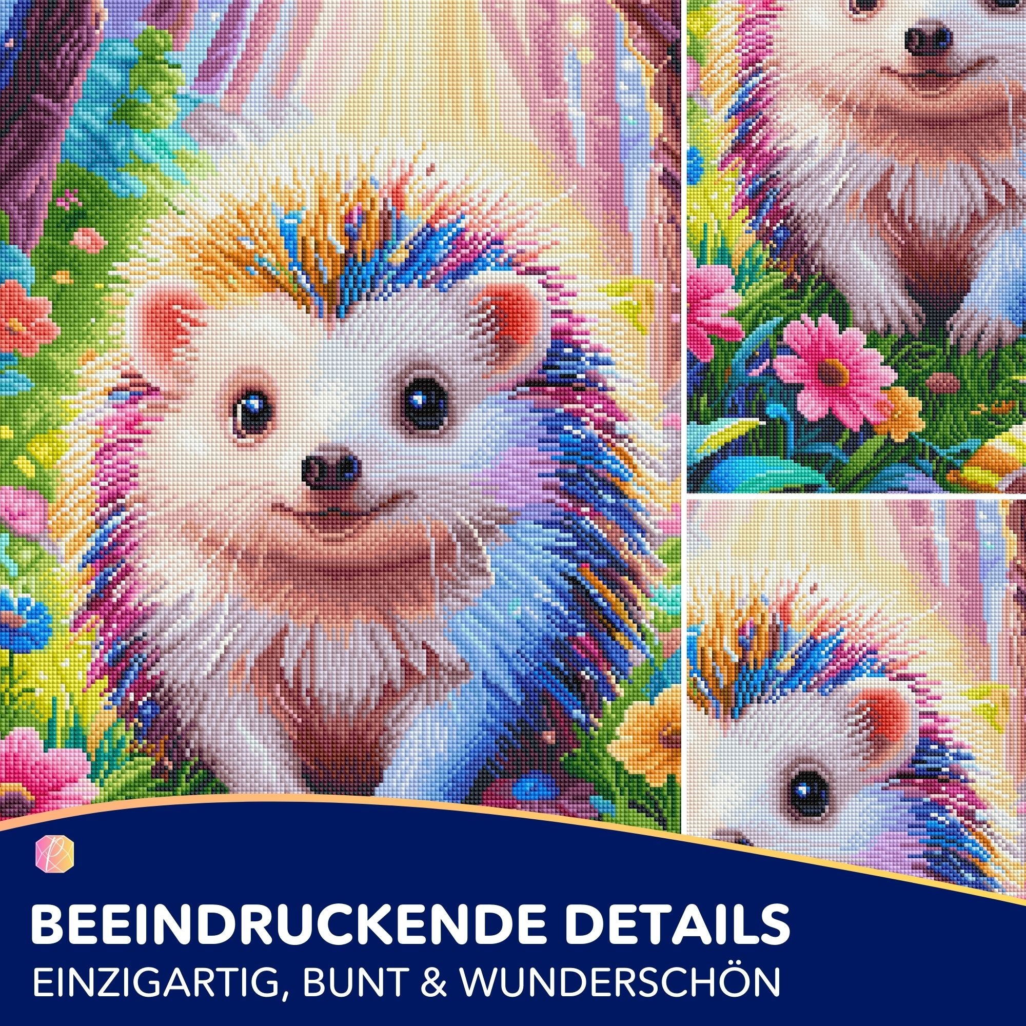 Diamond Painting Fairydust Special - Igel Stups