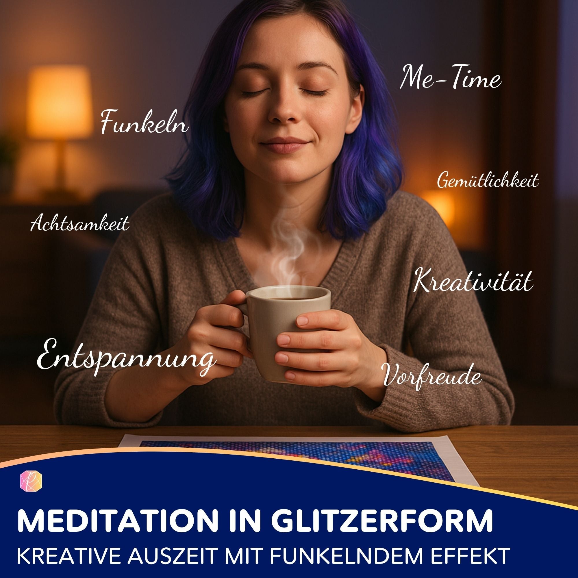 Diamond Painting - Little Violett