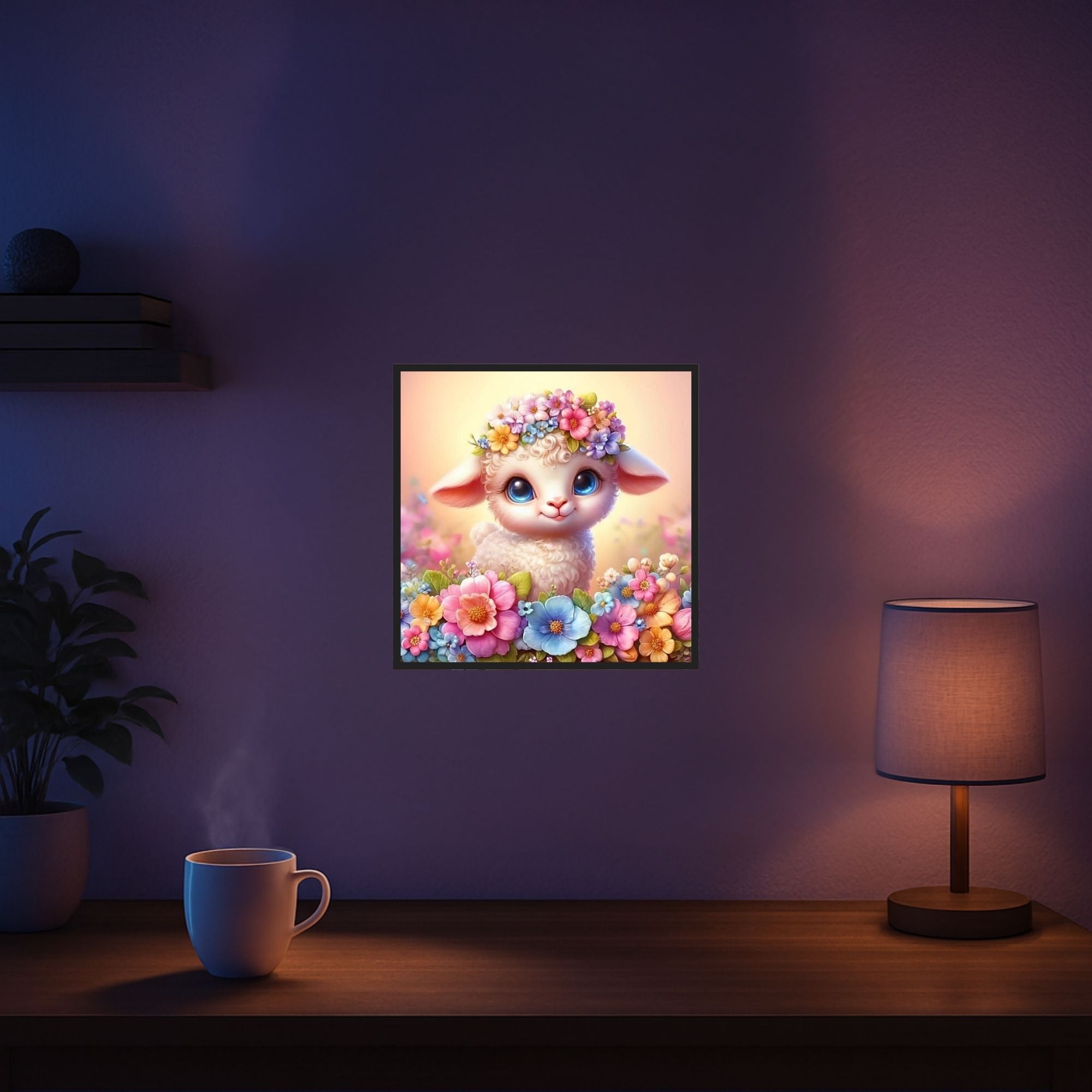 Diamond Painting - Osterlämmchen Lupina