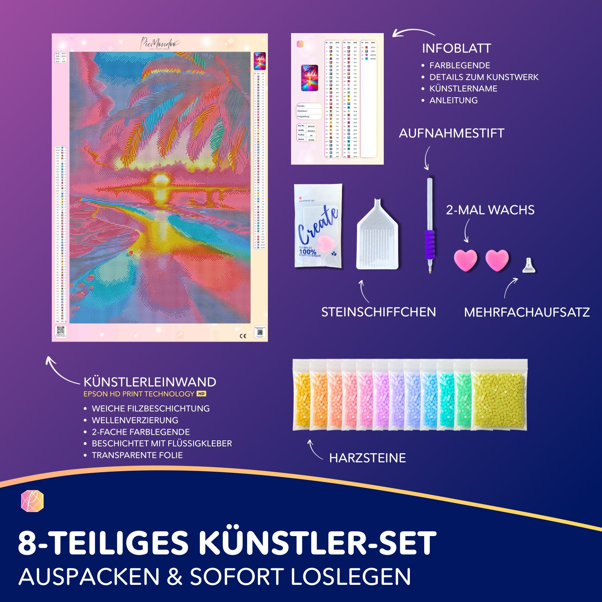 Diamond Painting - Zauberstrand