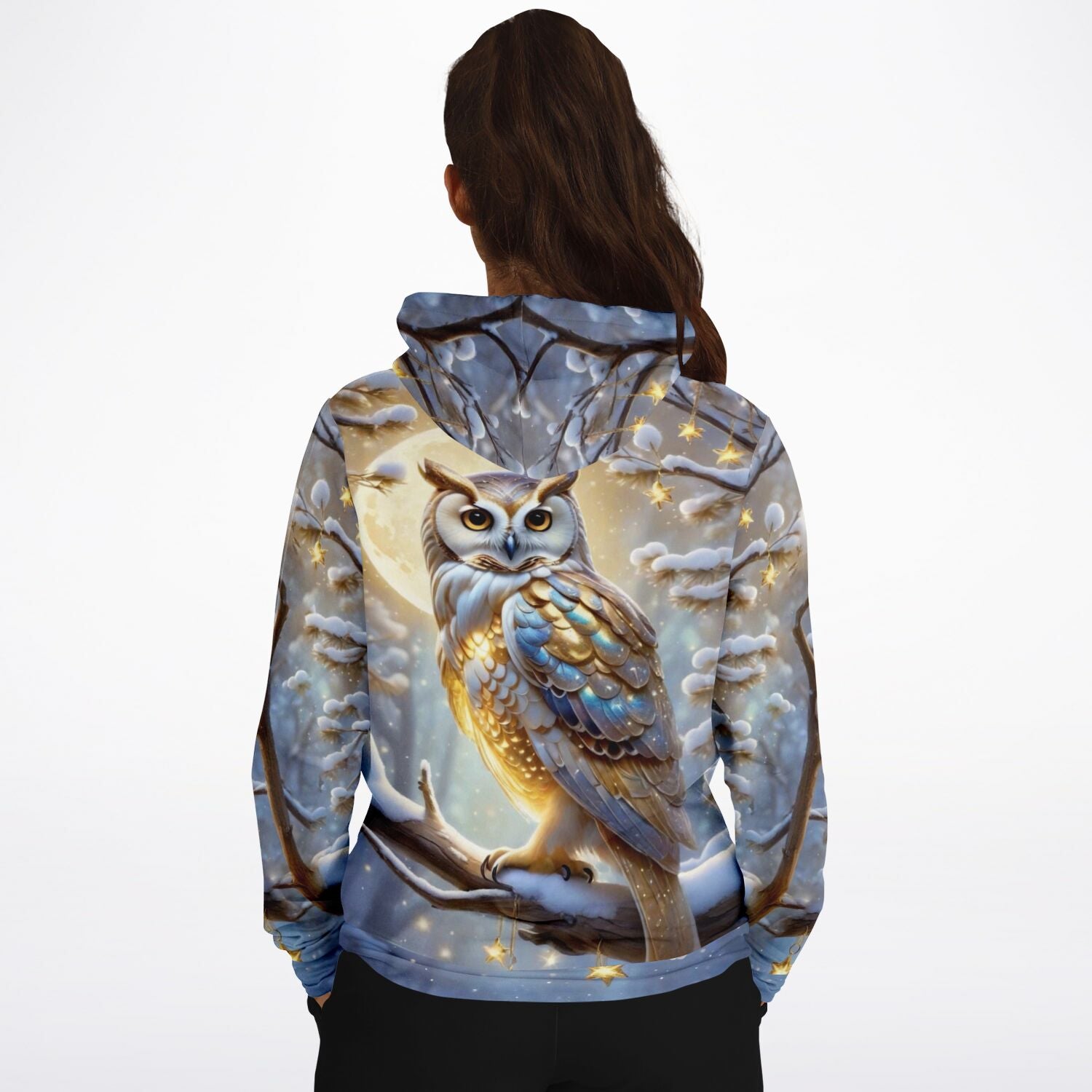 Dreamer Hoodie - Goldene Schneeeule