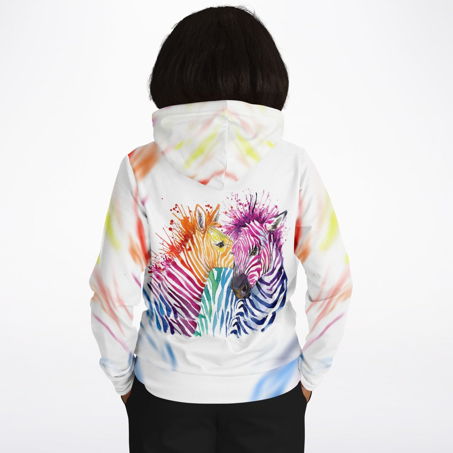 Dreamer Hoodie - Bunte Zebras