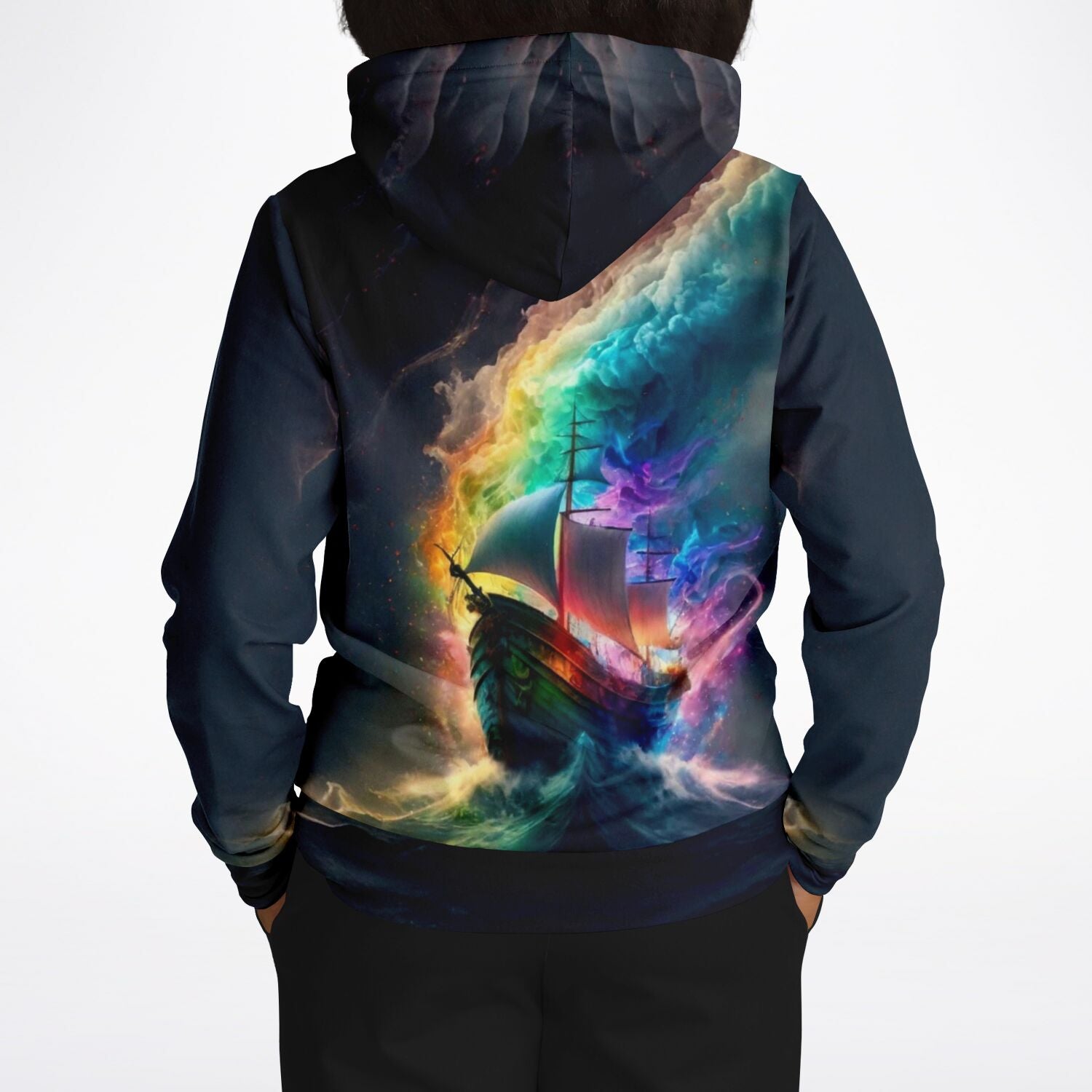Dreamer Hoodie - Multi Special - Schiff im bunten Meer