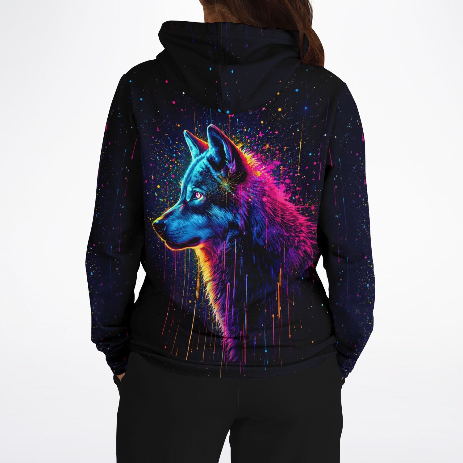 Dreamer Hoodie - Krafttier Wolf: Klarheit & Instinkt