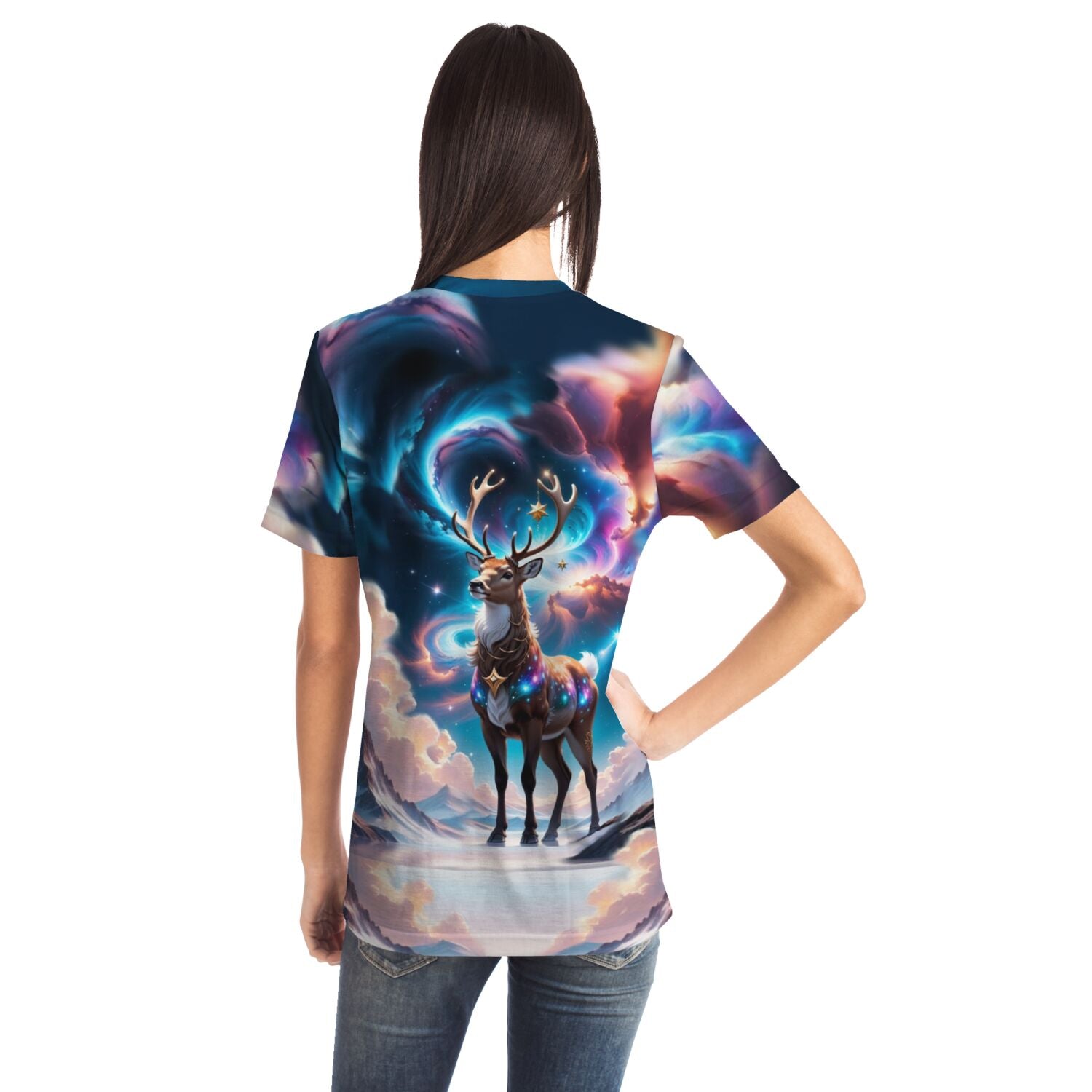 Dreamer T-Shirt - Rentier im Abendzauber