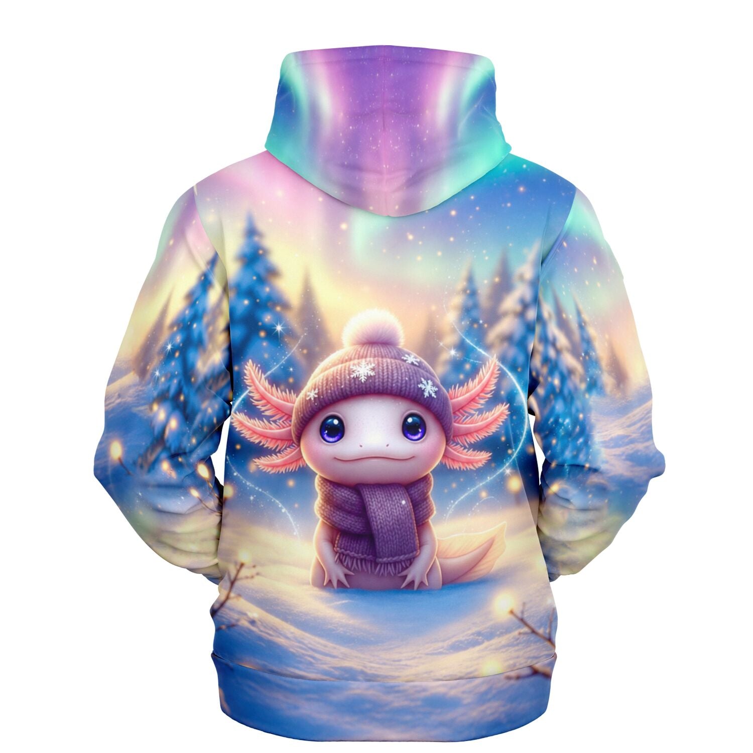 Dreamer Hoodie - Axolotl im Urlaub