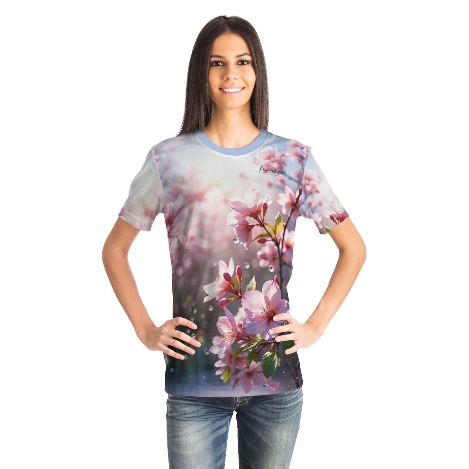 Dreamer T-Shirt - Zarte Kirschblüten