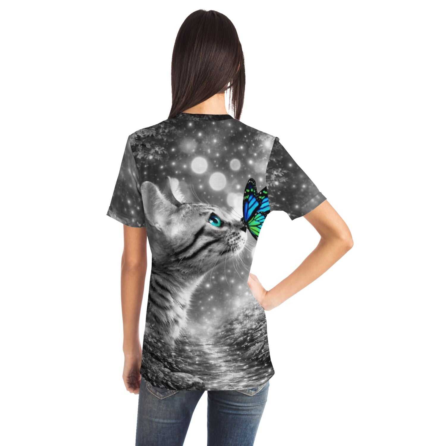 Dreamer T-Shirt - Multi Special - Lovely Cat