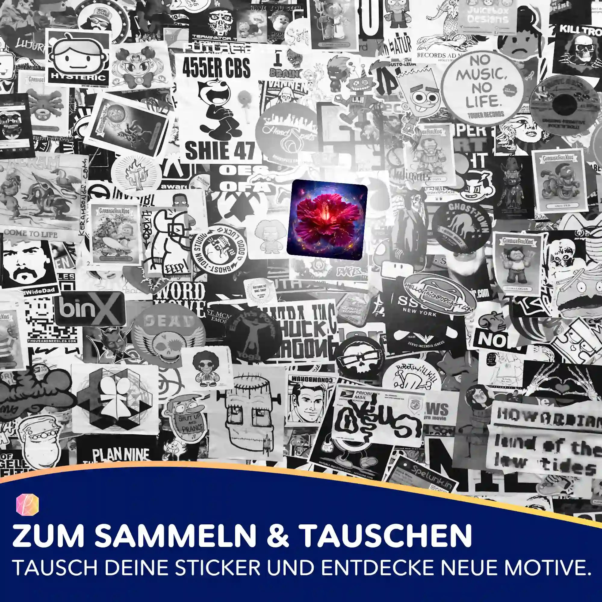 Aufkleber 5er-Set - Königin im eigenen Licht