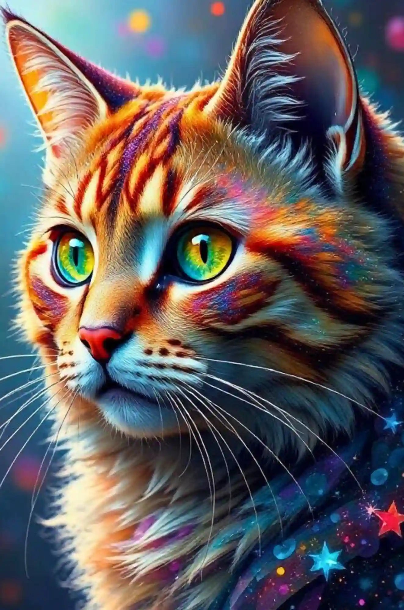 Diamond Painting - Sternenpfote