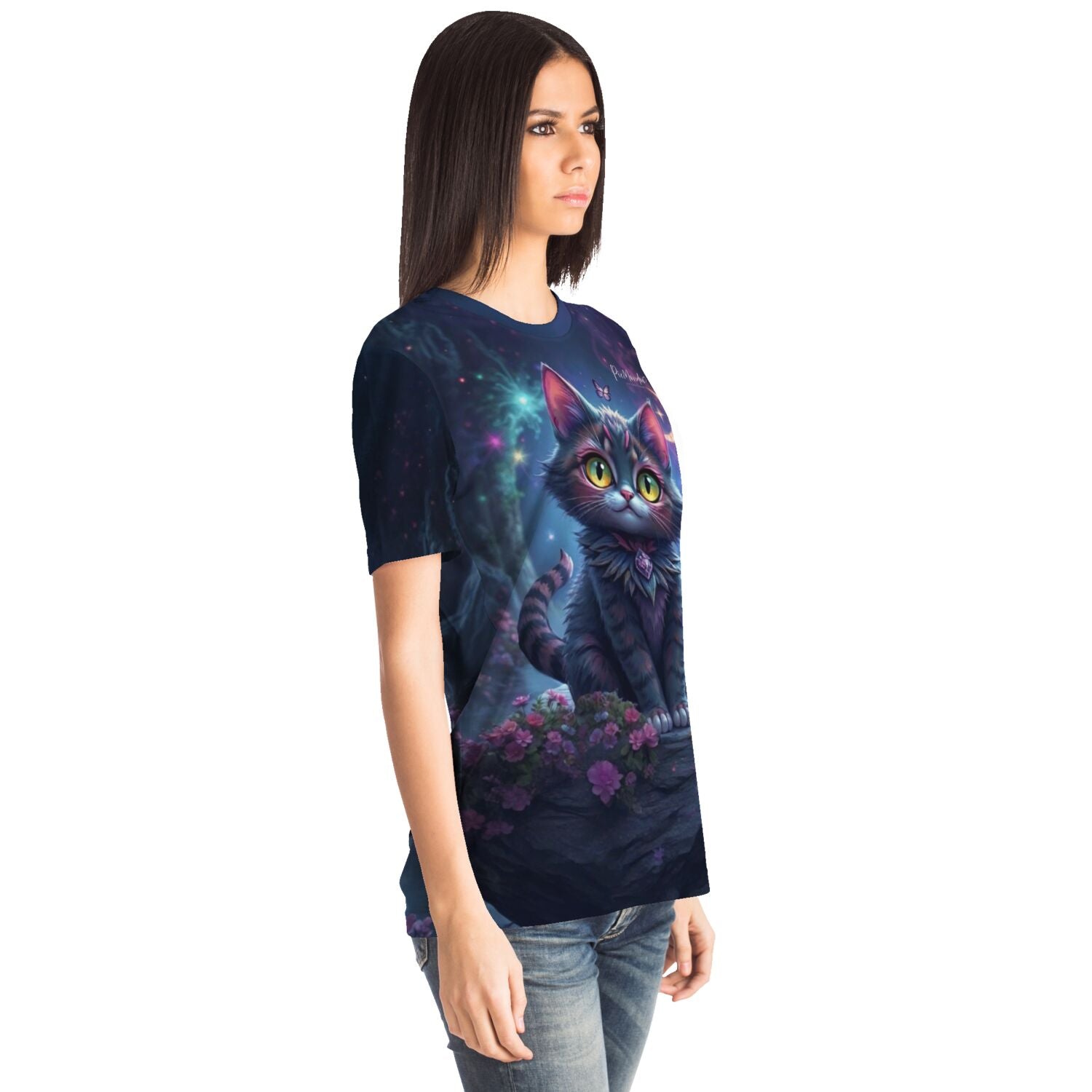 Dreamer T-Shirt - Night Cat