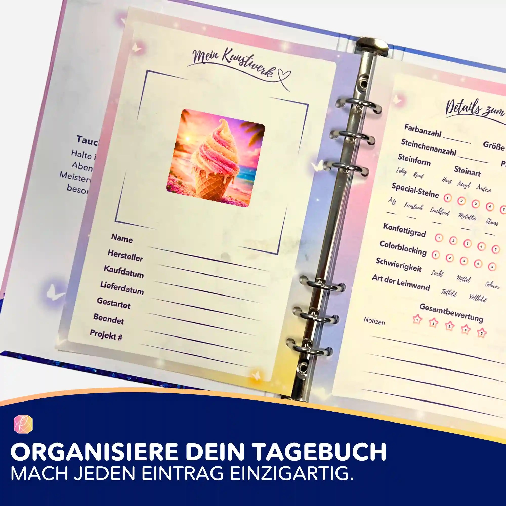 Aufkleber 5er-Set - So schmeckt der Sommer