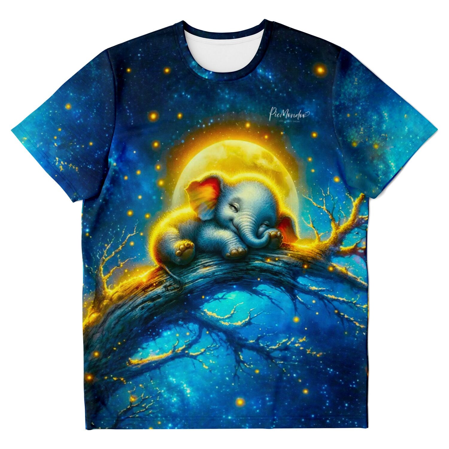 Dreamer T-Shirt - Mondschein Elefant