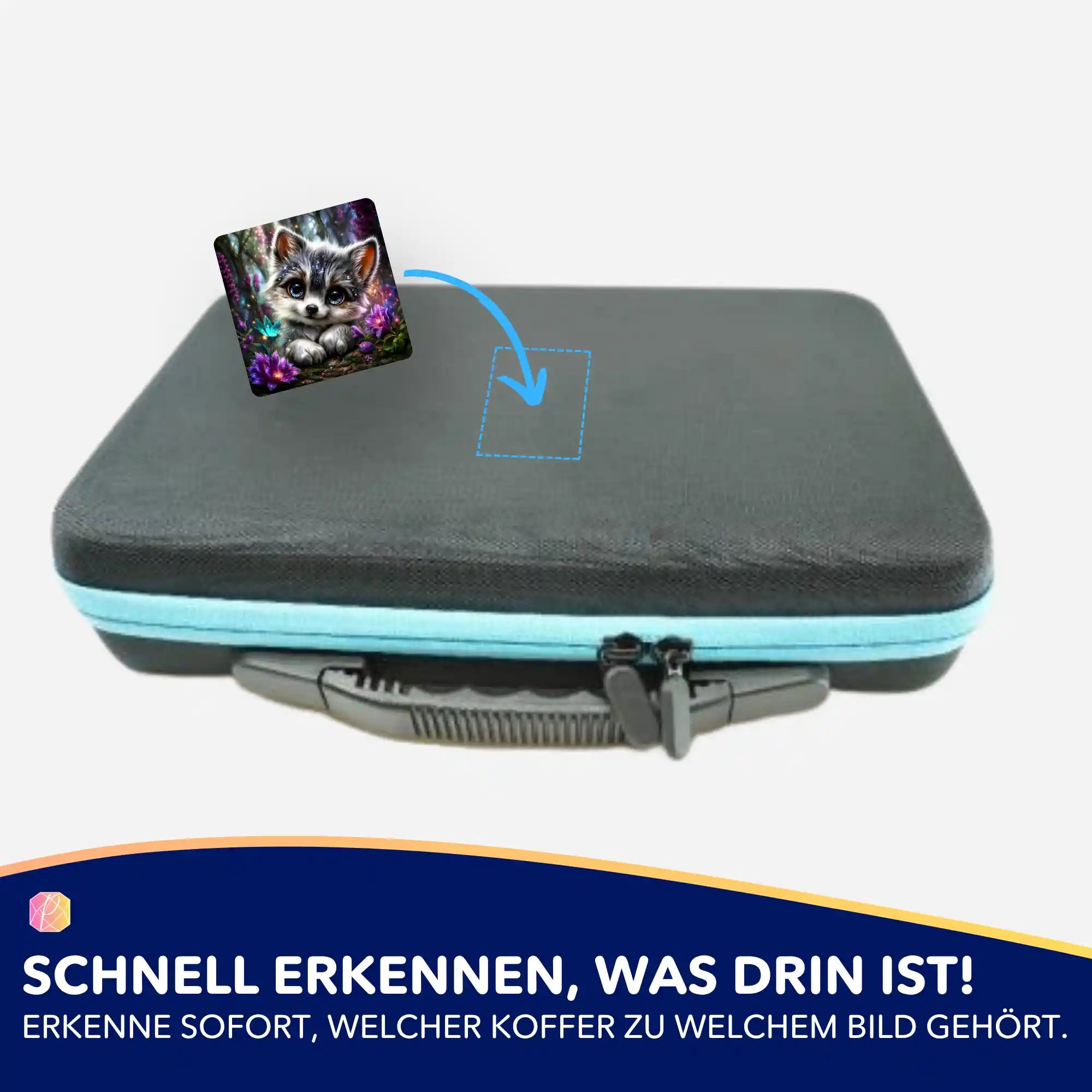 Aufkleber 5er-Set - Sommerfell