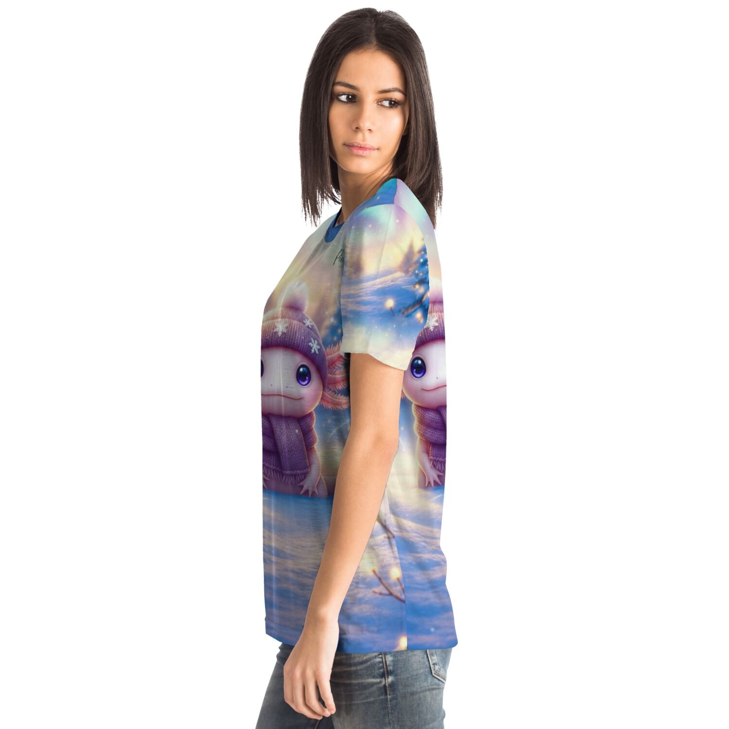 Dreamer T-Shirt - Axolotl im Urlaub
