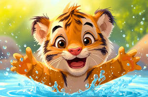 Diamond Painting - Platsch ins Glück