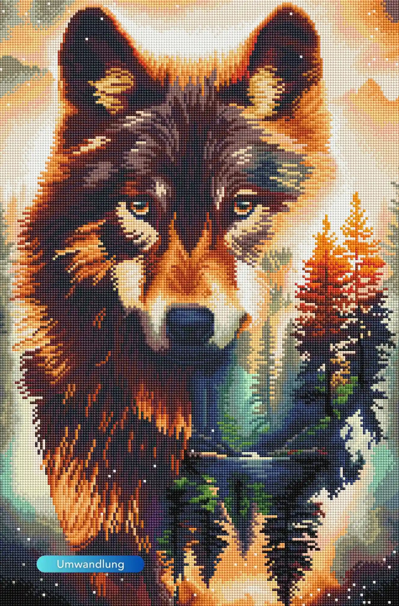 Diamond Painting - Geist des Waldes