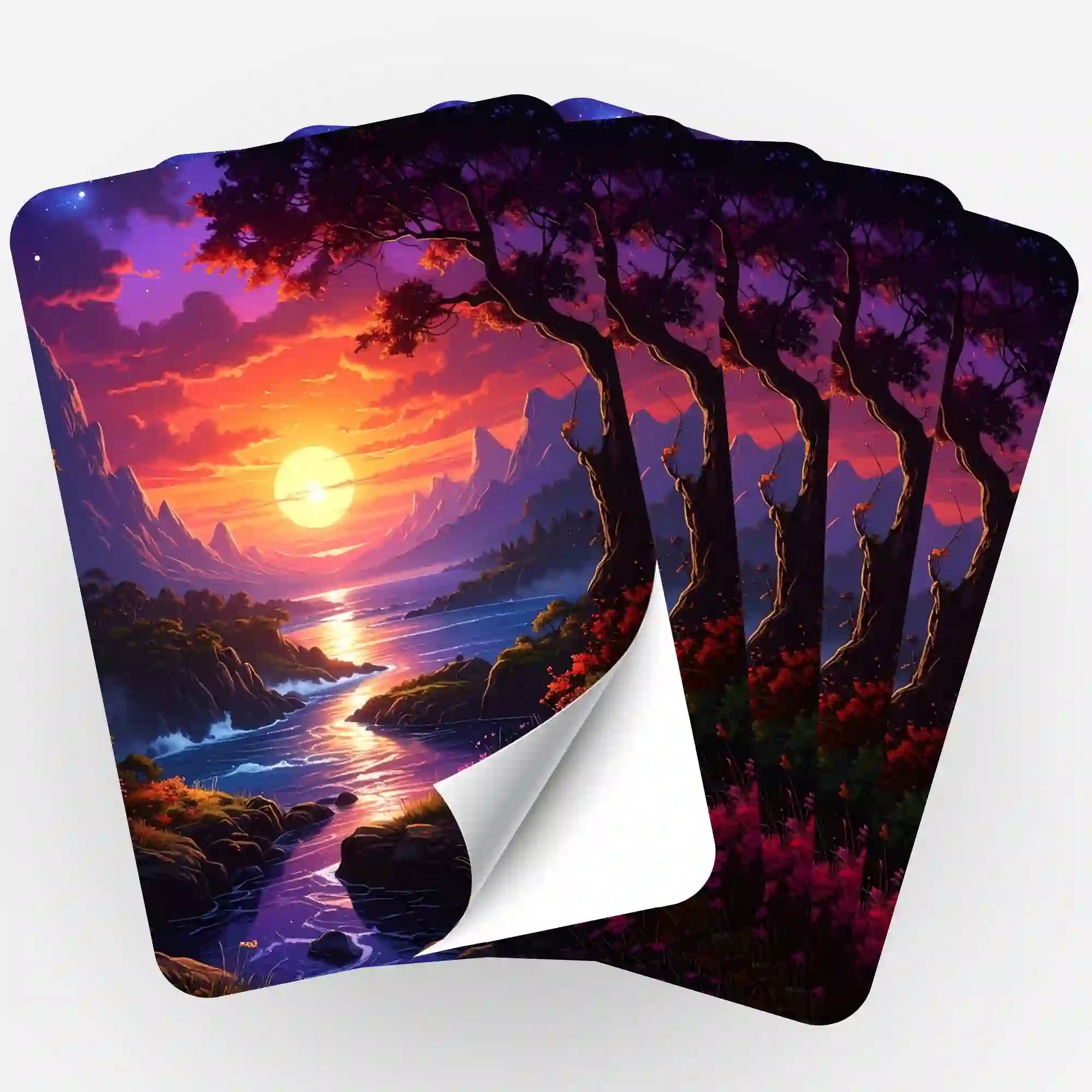 Aufkleber 5er-Set - Melodie des Lichts "Limited Edition"