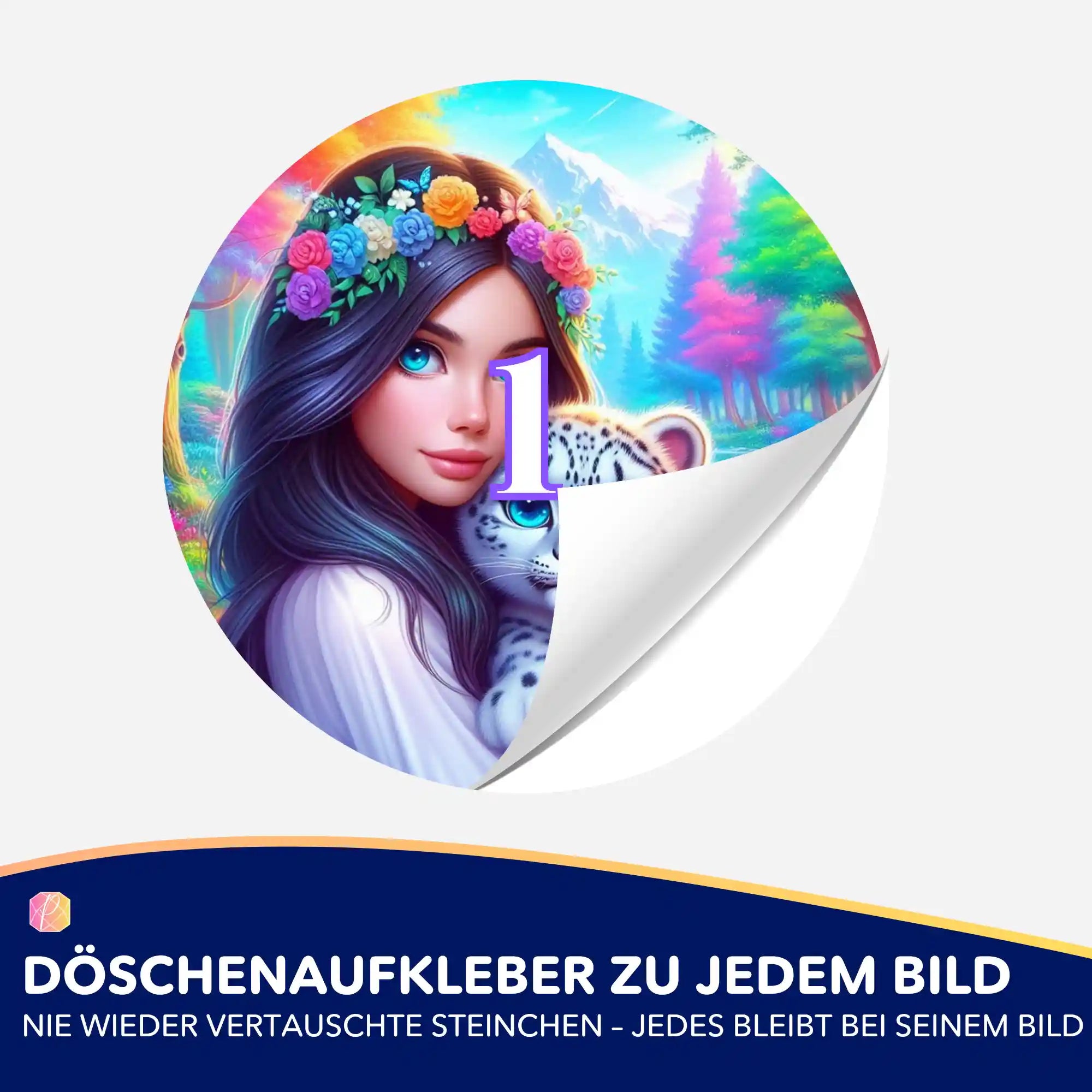 Döschenaufkleber - Amira´s Paradies