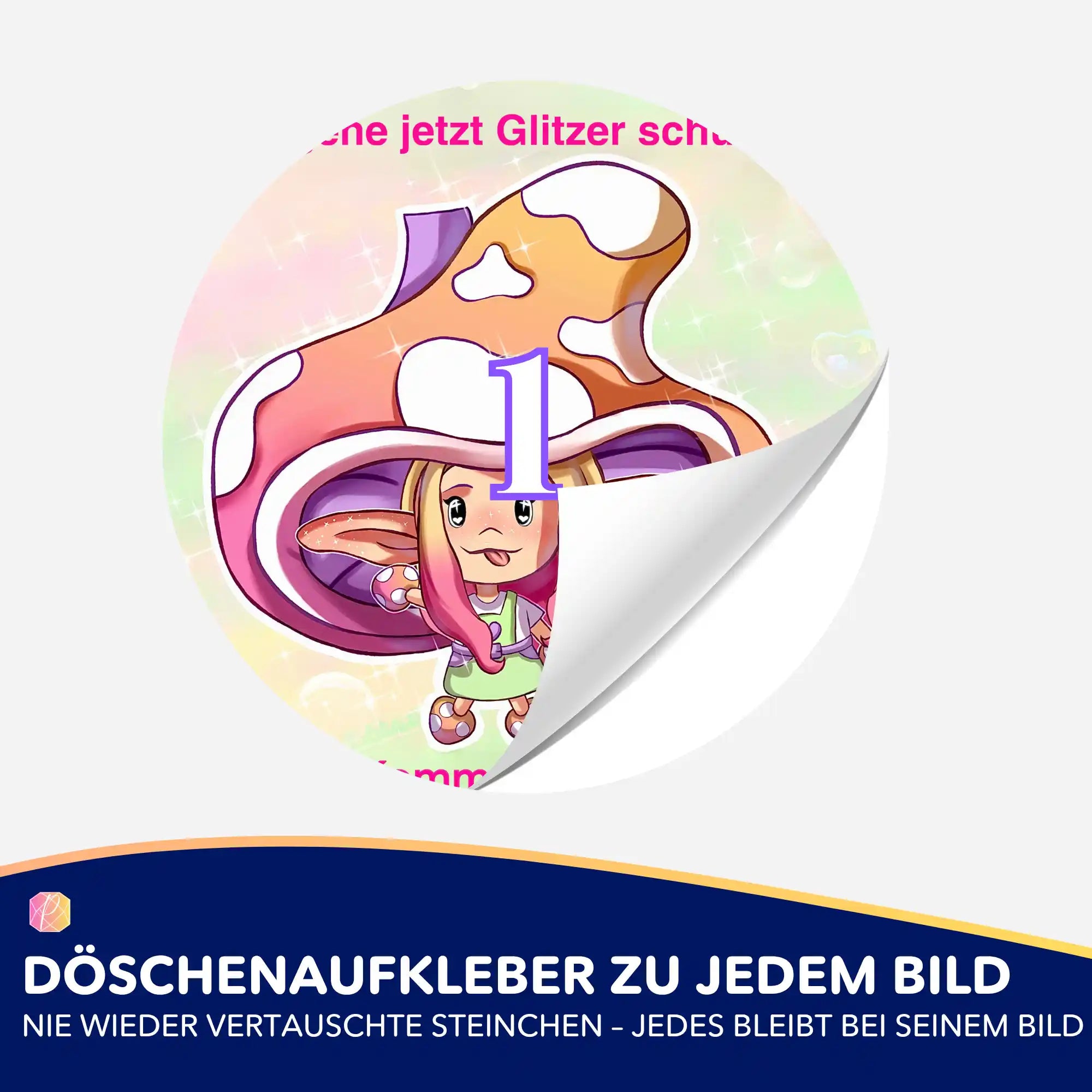 Döschenaufkleber - Moni´s Special - Moni Shroomi